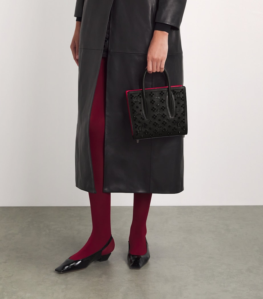 Paloma Mini Calfskin Top-Handle Bag B287 Image 5