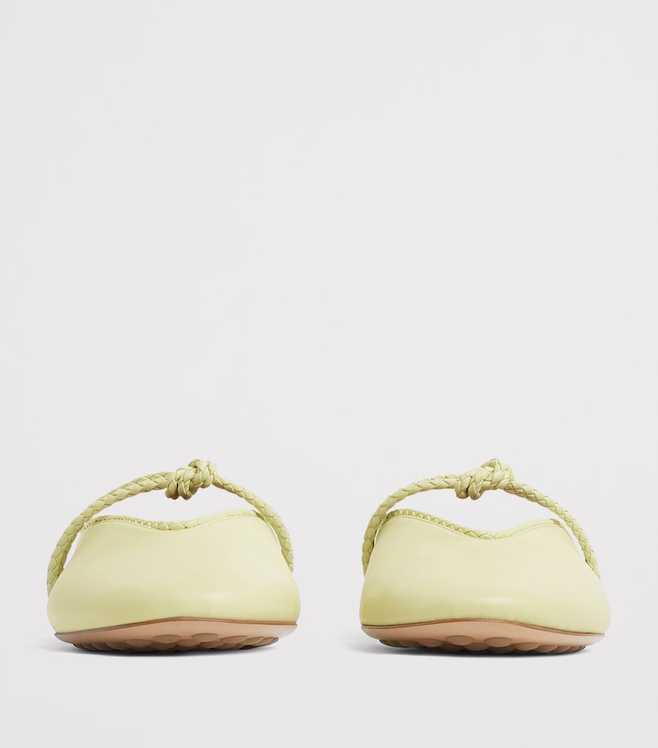 Bottega Veneta Lambskin Mary-Jane Mules Image 2