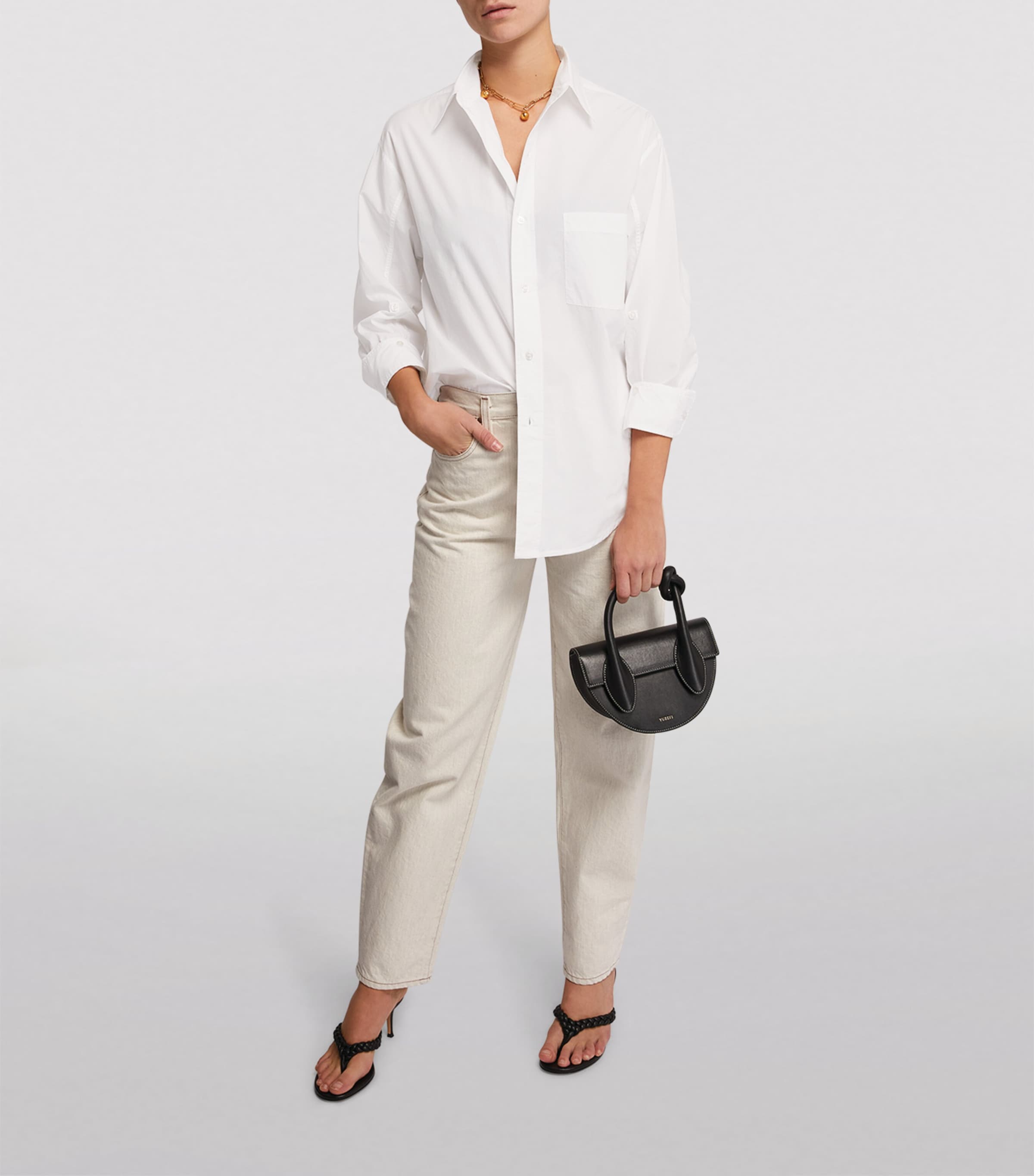 Cotton Kayla Shirt OPTIC WHITE Image 2