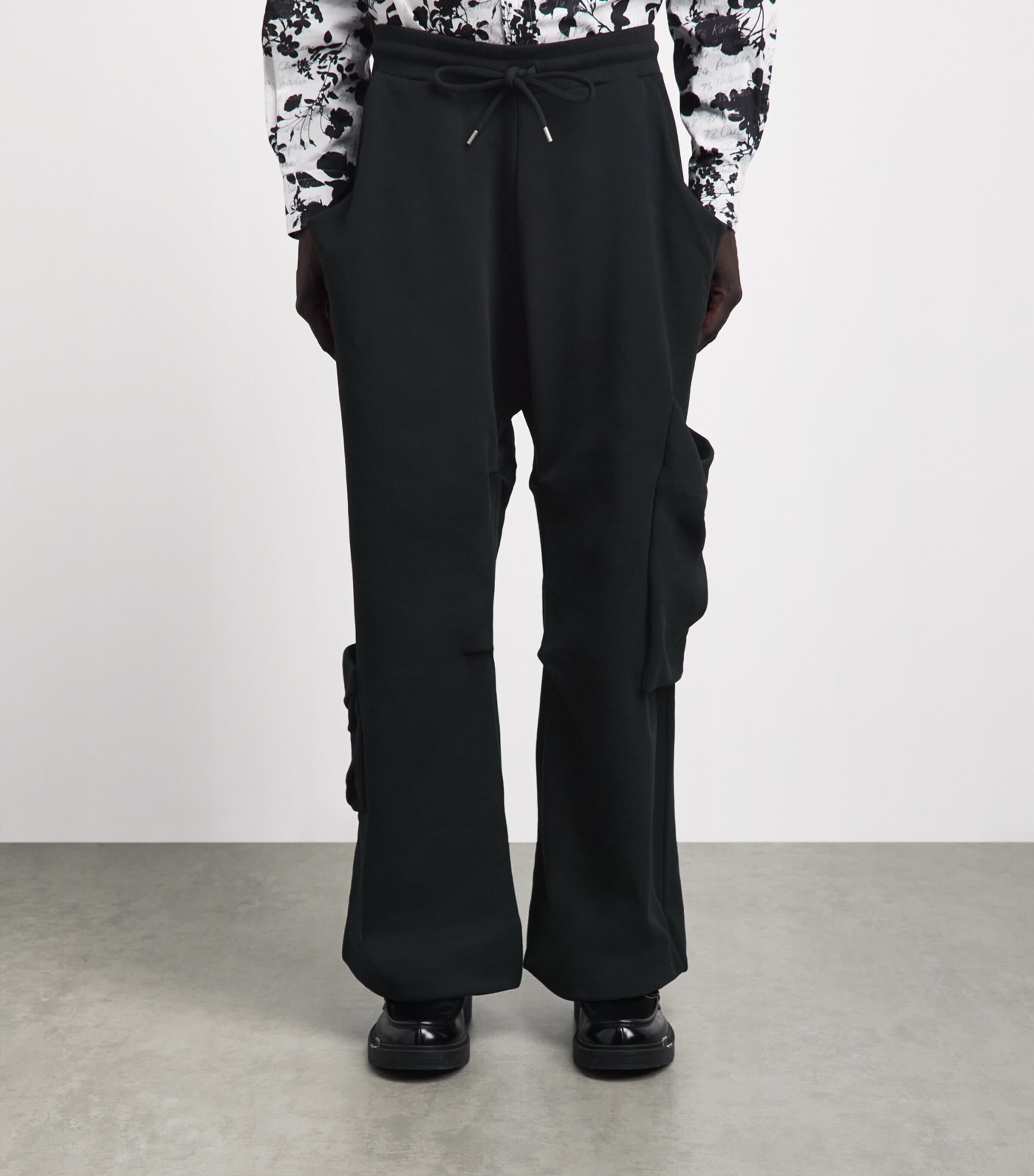 Vivienne Westwood Mens Cotton Achilles Sweatpants Black Image 4