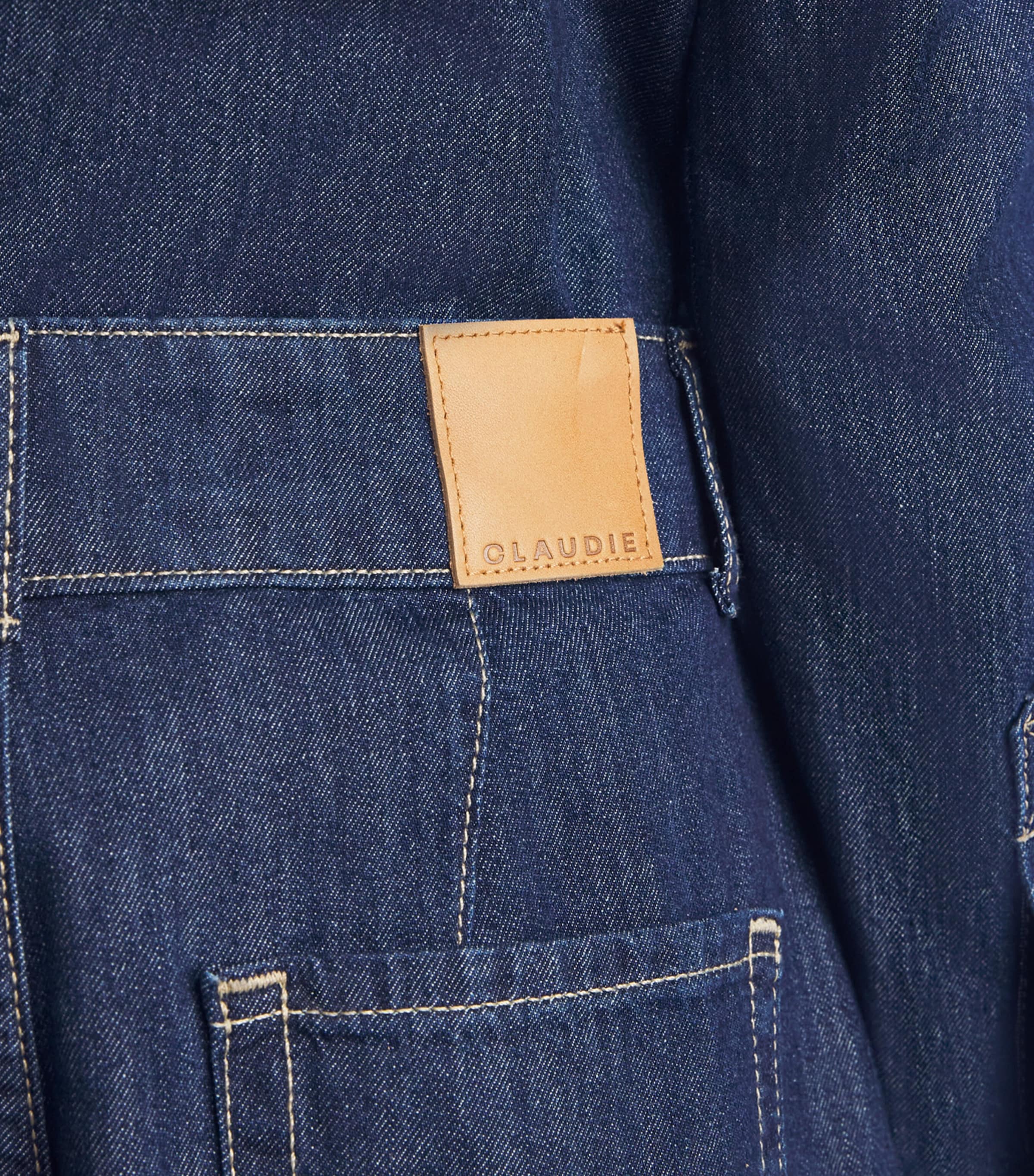 Claudie Pierlot Womens Barrel Jeans Blue Denim Image 3