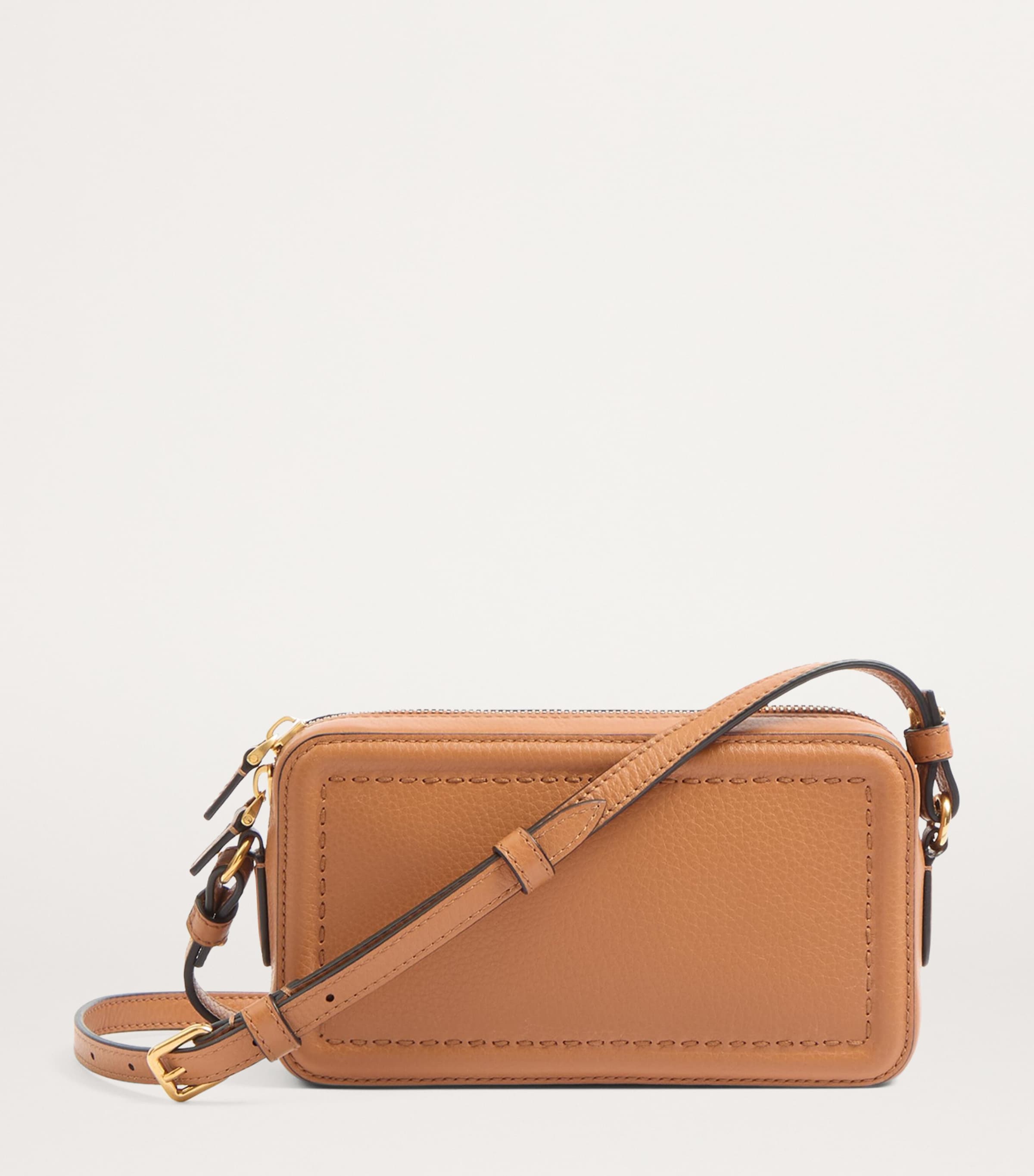 ショルダーバッグ・ポシェット VALENTINO GARAVANI ALLTIME LEATHER CAMERA BAG Valentino Garavani Alltime Mini Leather Camera Crossbody Bag
