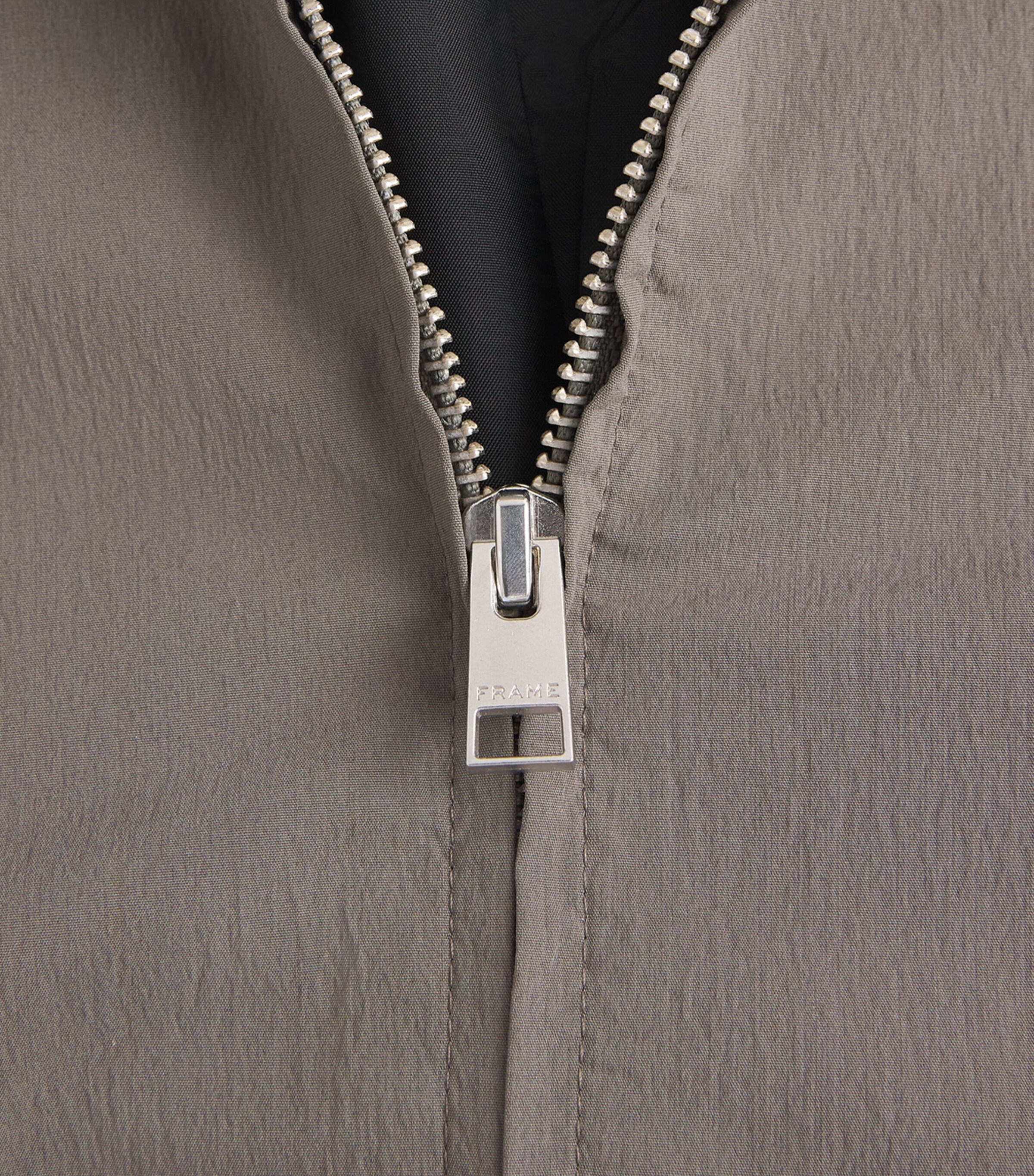 FRAME Mens Cotton-Blend Jacket Grey Image 6