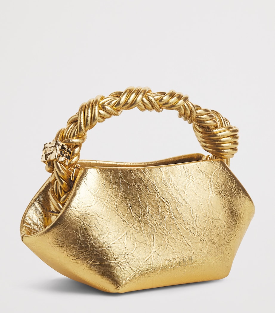 Mini Metallic Bou Top-Handle Bag 339 GOLD Image 3