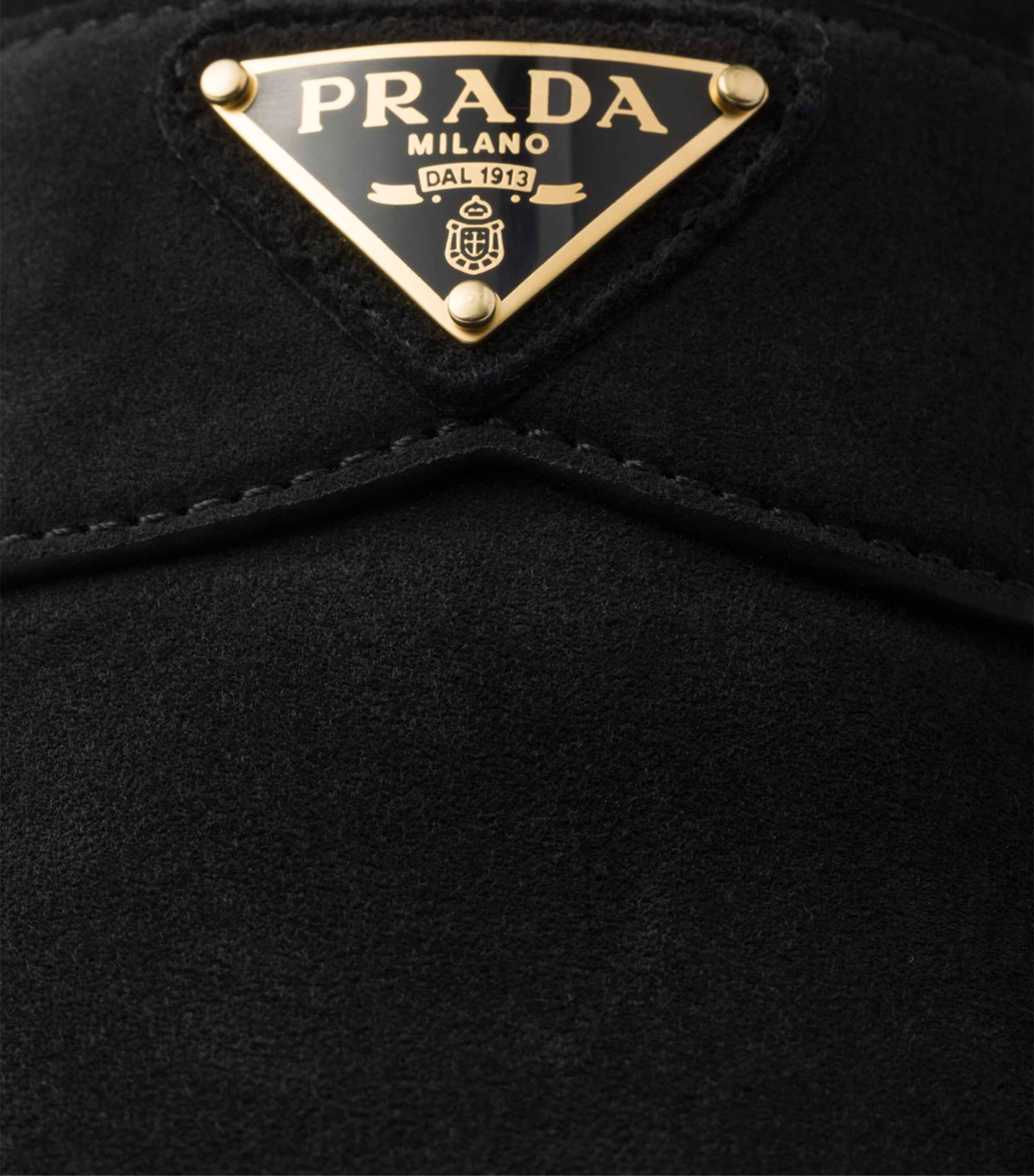 Shearling-Suede Logo Loafers F0632 Image 6