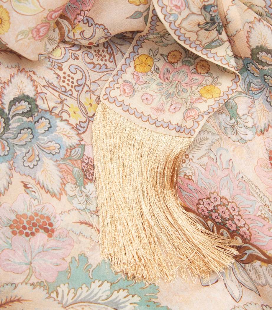 Floral Rebellion Maxi Shirt Dress PIF PINK FLORAL Image 5