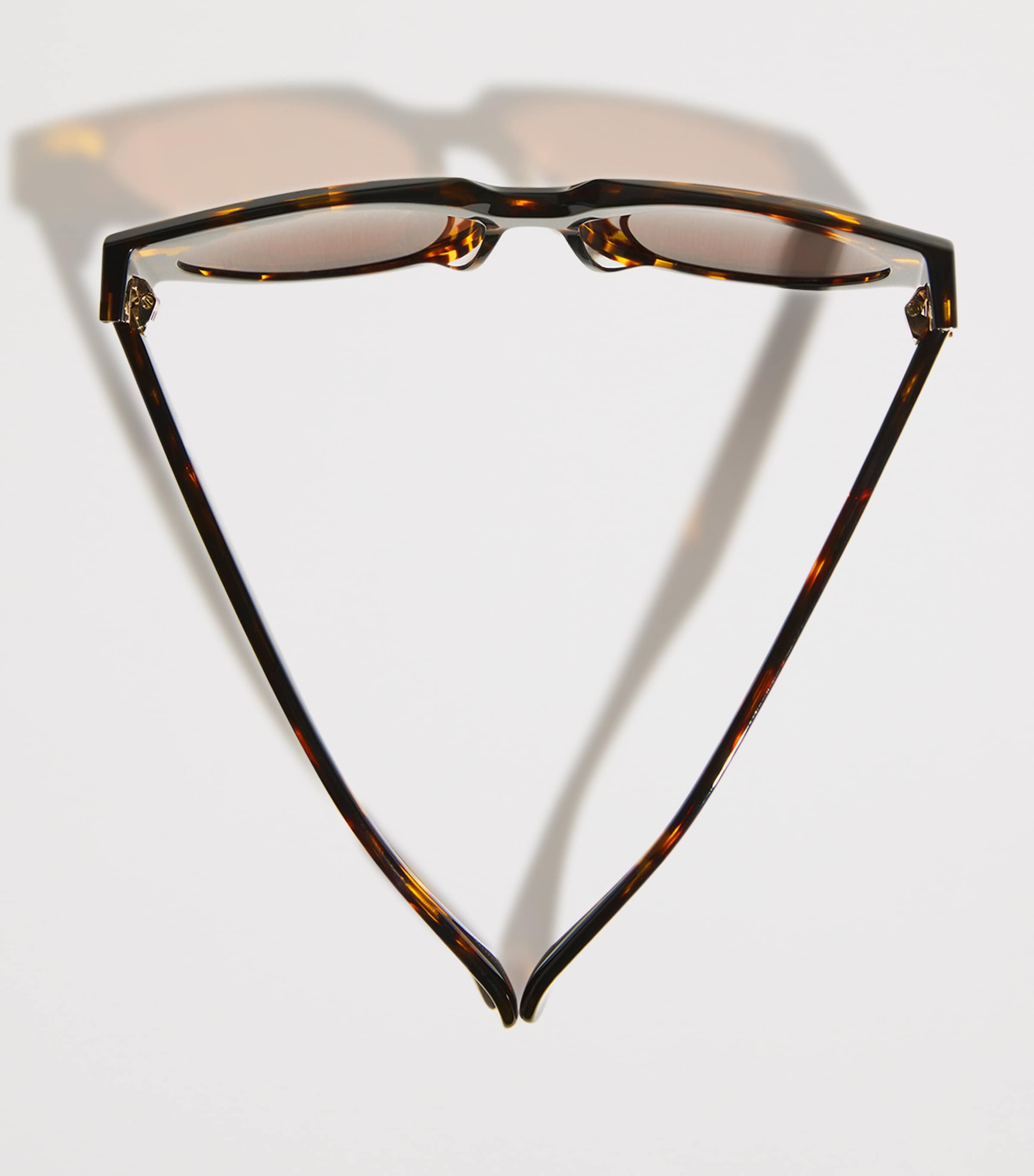 Tortoiseshell Oval Sunglasses TAWNY BRONZE BROW Image 5