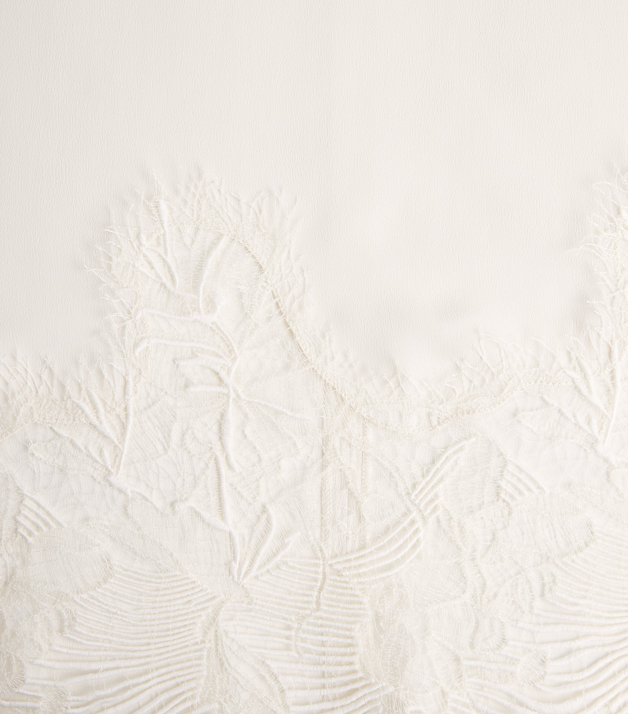 Lace-Trim T-Shirt 0145 BURRO Image 5