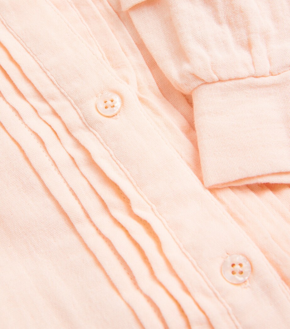 Cotton Ruffle Blouse PEACH SHERBET Image 5