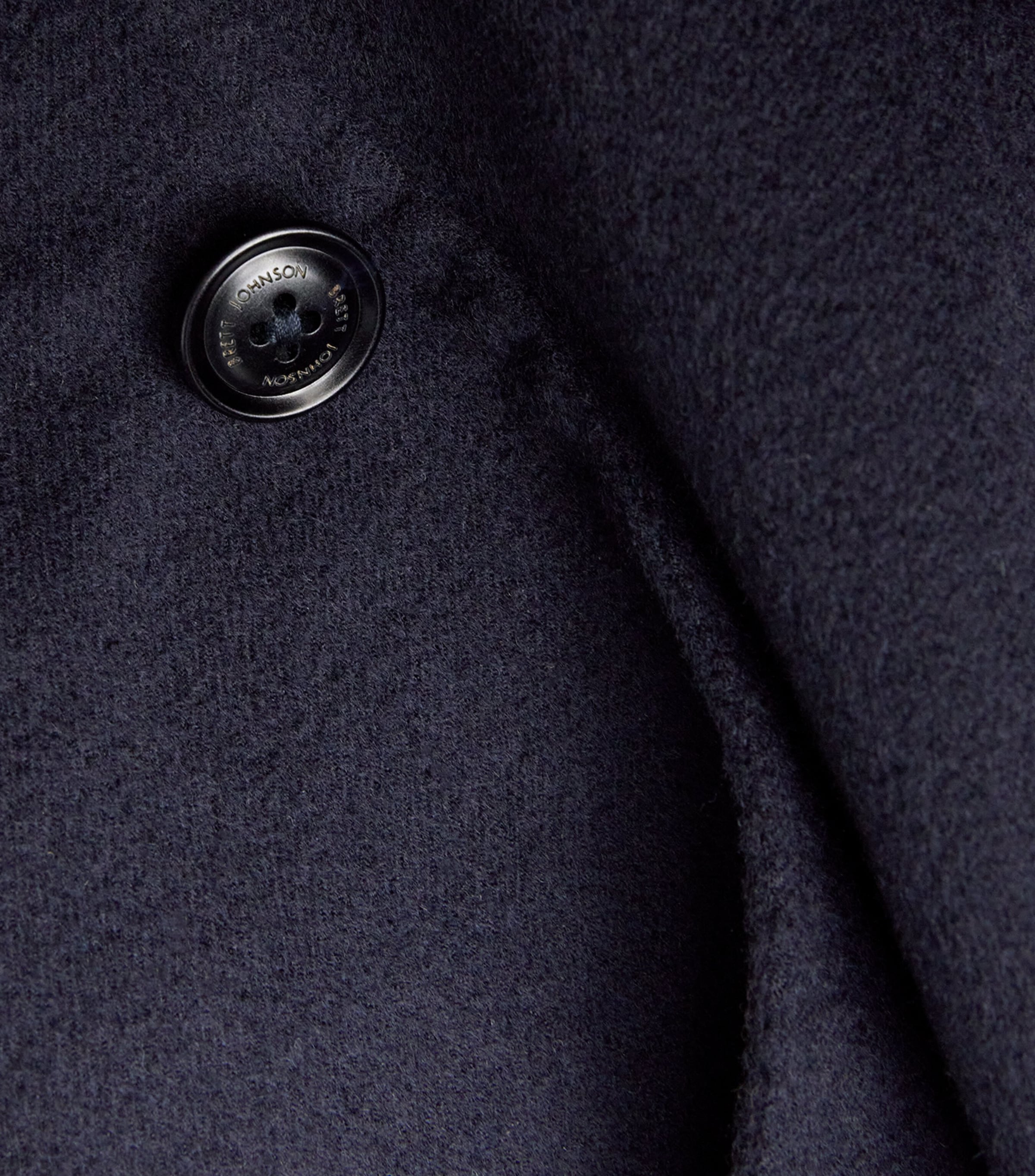 Double Cashmere Overshirt NAVY Image 5