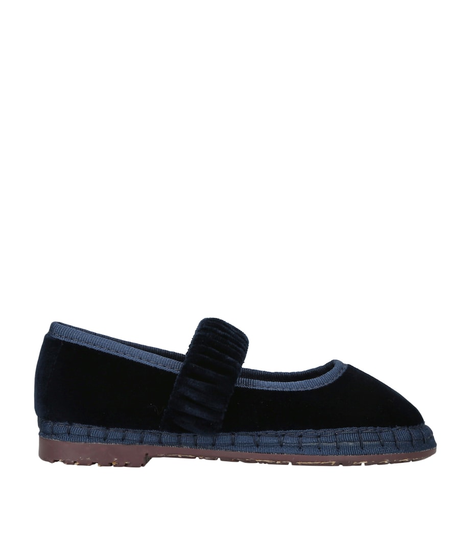 Flabelus Velvet Mafalda Espadrilles Blue/dark Image 1