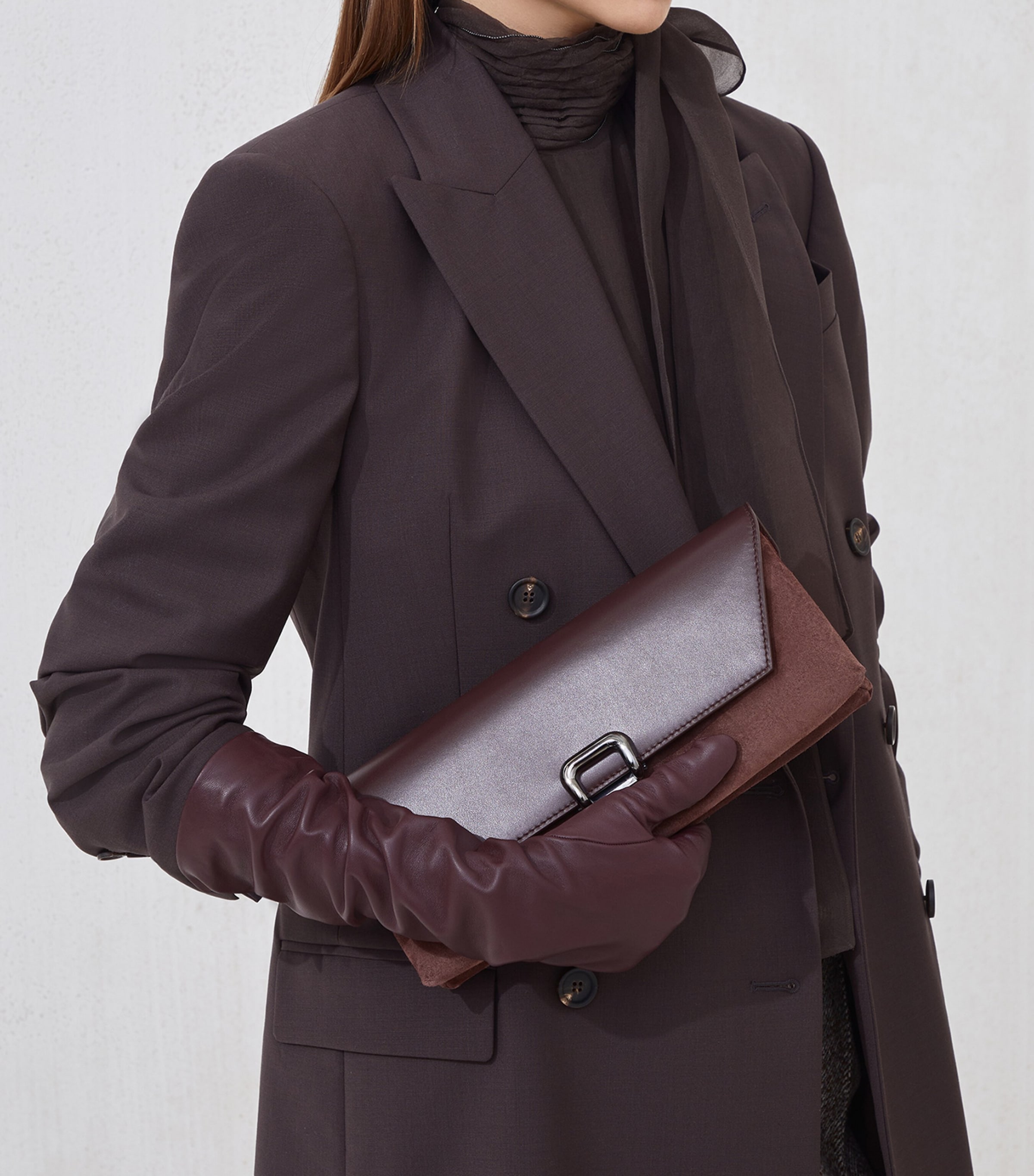 Leather Clutch Bag C4181 Image 2