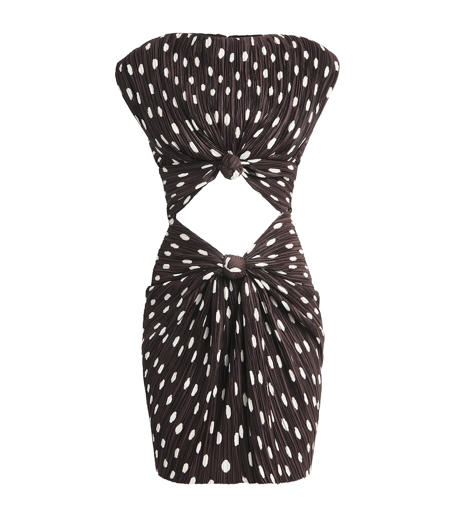 Cult Gaia Womens Polka Dot Marilou Mini Dress Dt Luwak Image 1