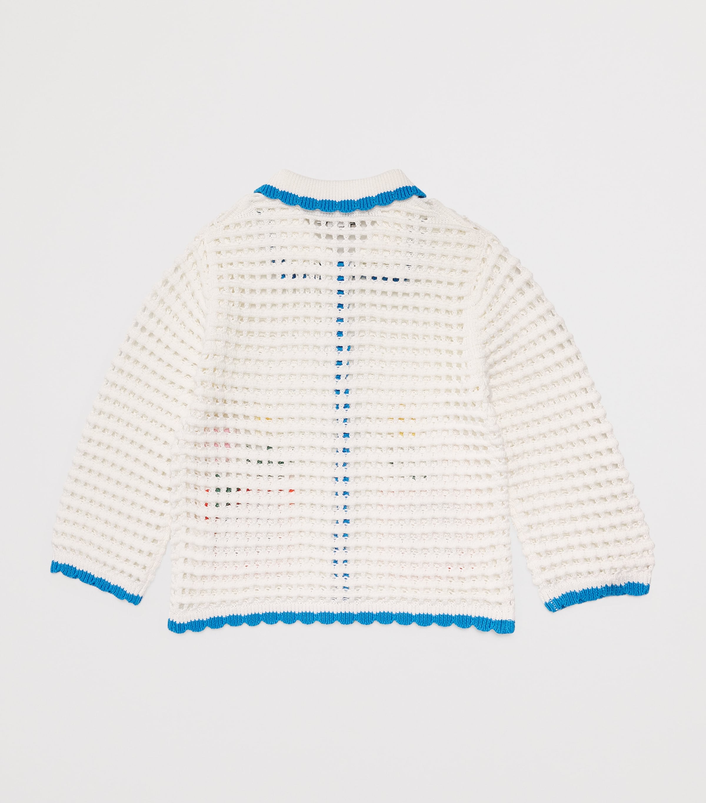 Stella McCartney Kids Cotton Crochet Embroidered Cardigan (2-12 Years) Image 2