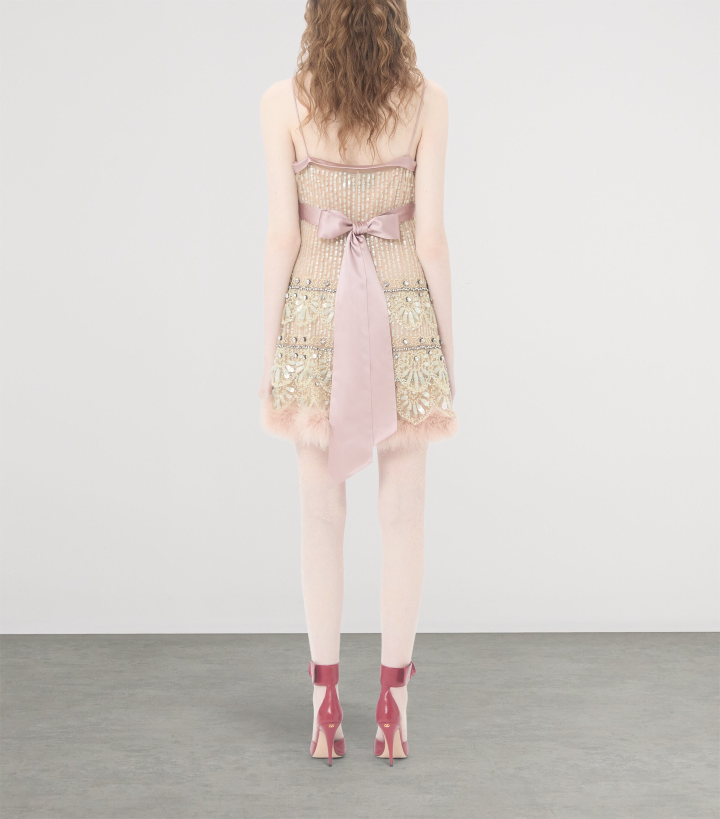 Sequin Mini Dress 02X Image 4