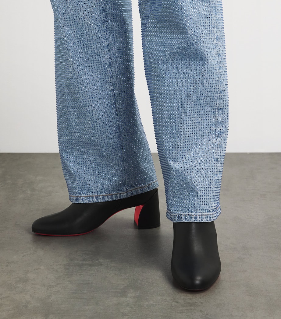 Turela Leather Ankle Boots 55 BK01 Image 5