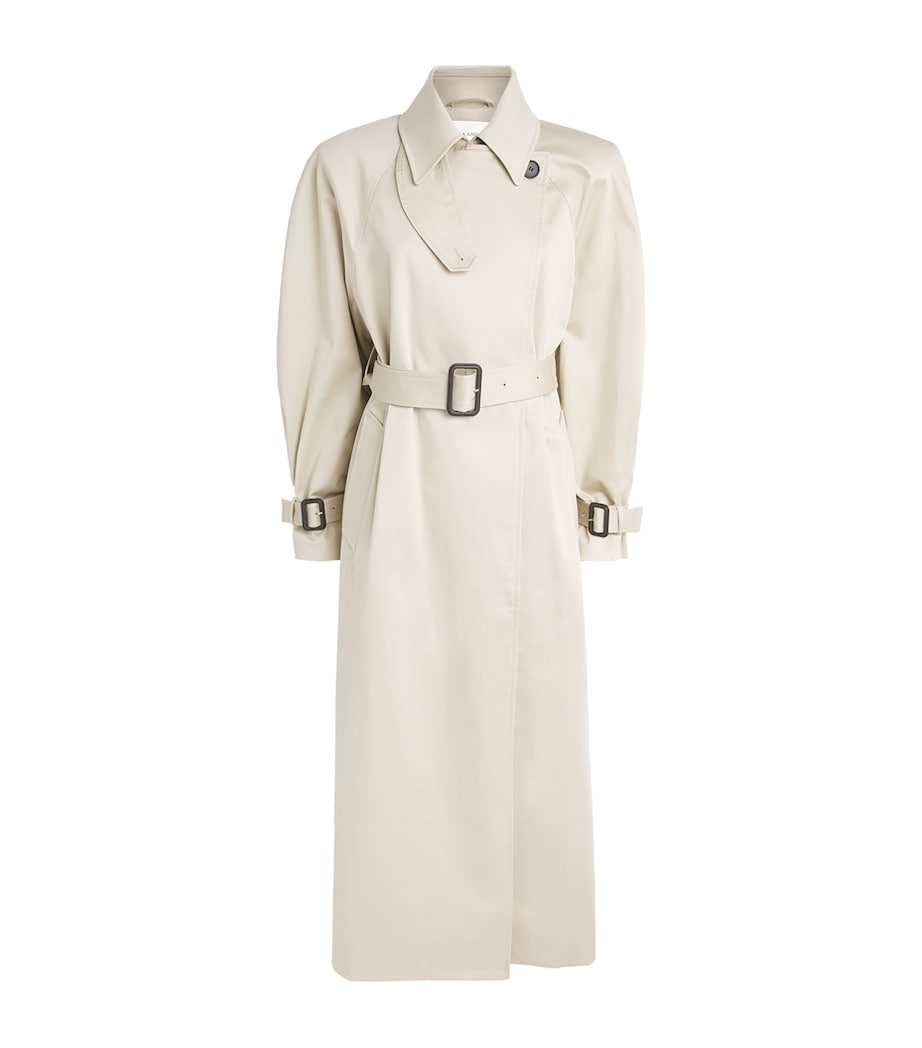 CAMILLA AND MARC Womens Calen Trench Coat Stone Image 1
