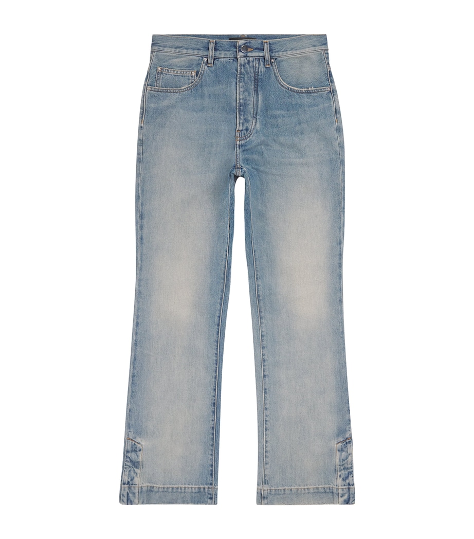 Straight Flare Jeans ANTIQUE INDIGO Image 1