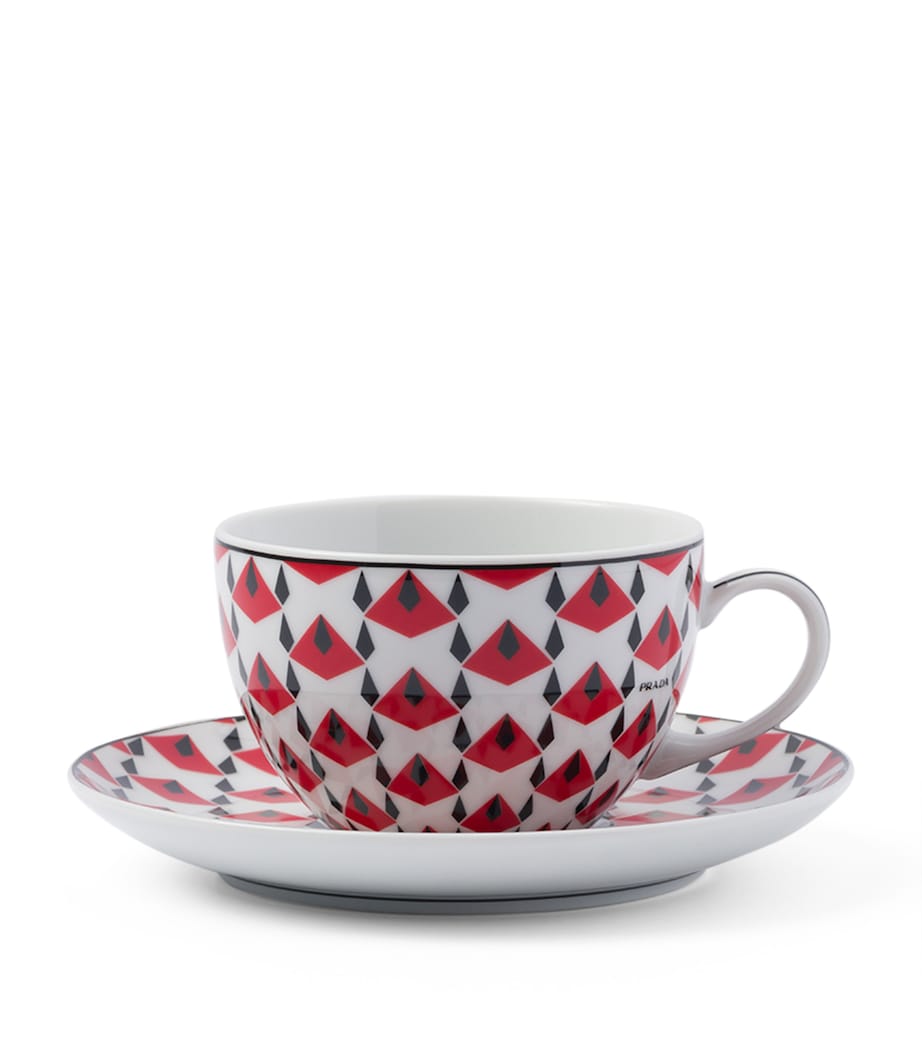 Vienna Cappuccino Cup and Saucer (Set of 2) F0E5X Image 2