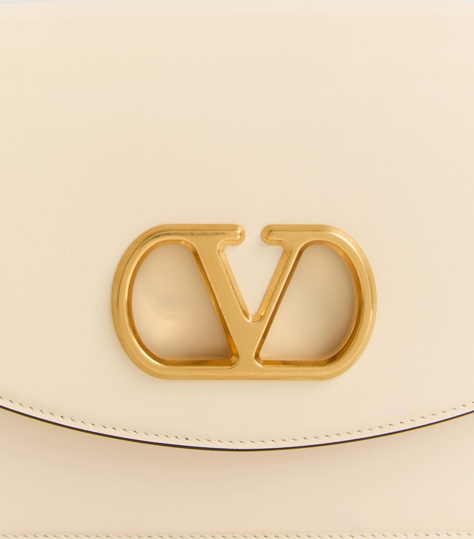 Calf Leather Vain Shoulder Bag REN Image 10