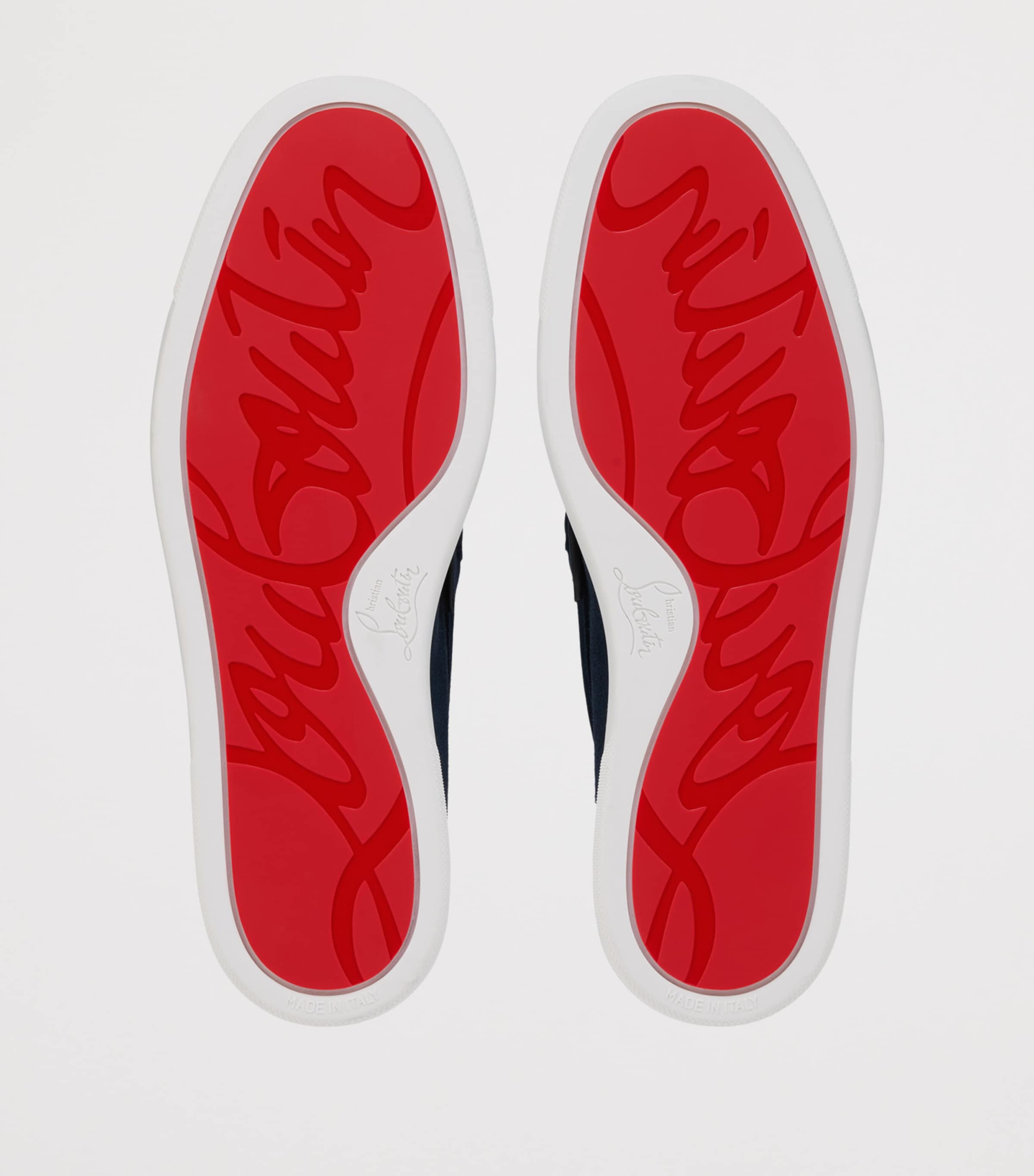 Christian Louboutin The Harold I Suede Boat Shoes Image 5