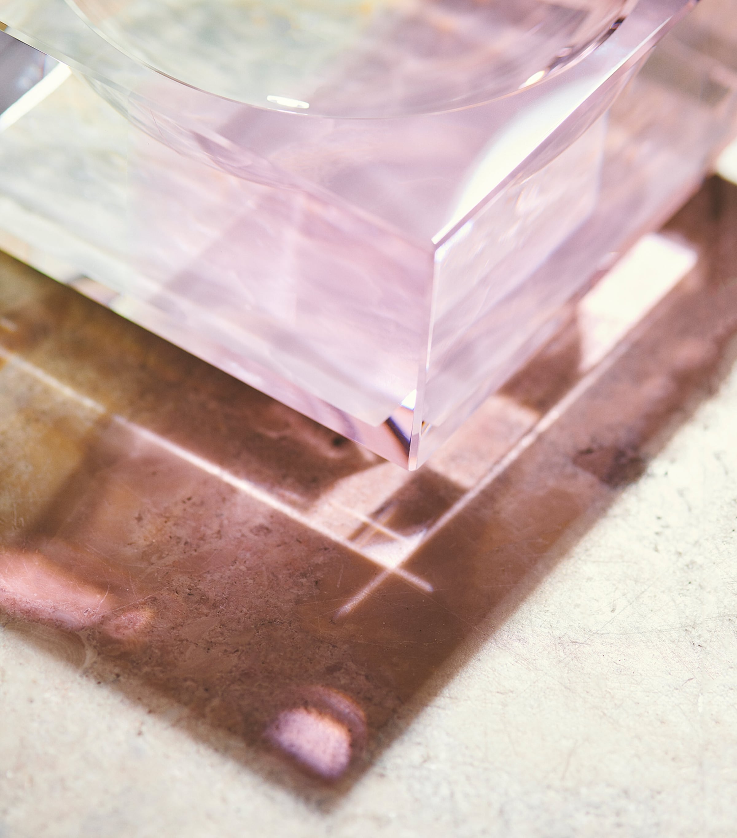 Reflections Copenhagen Onyx-Crystal Utopia Bowl (12cm) Pink Image 4