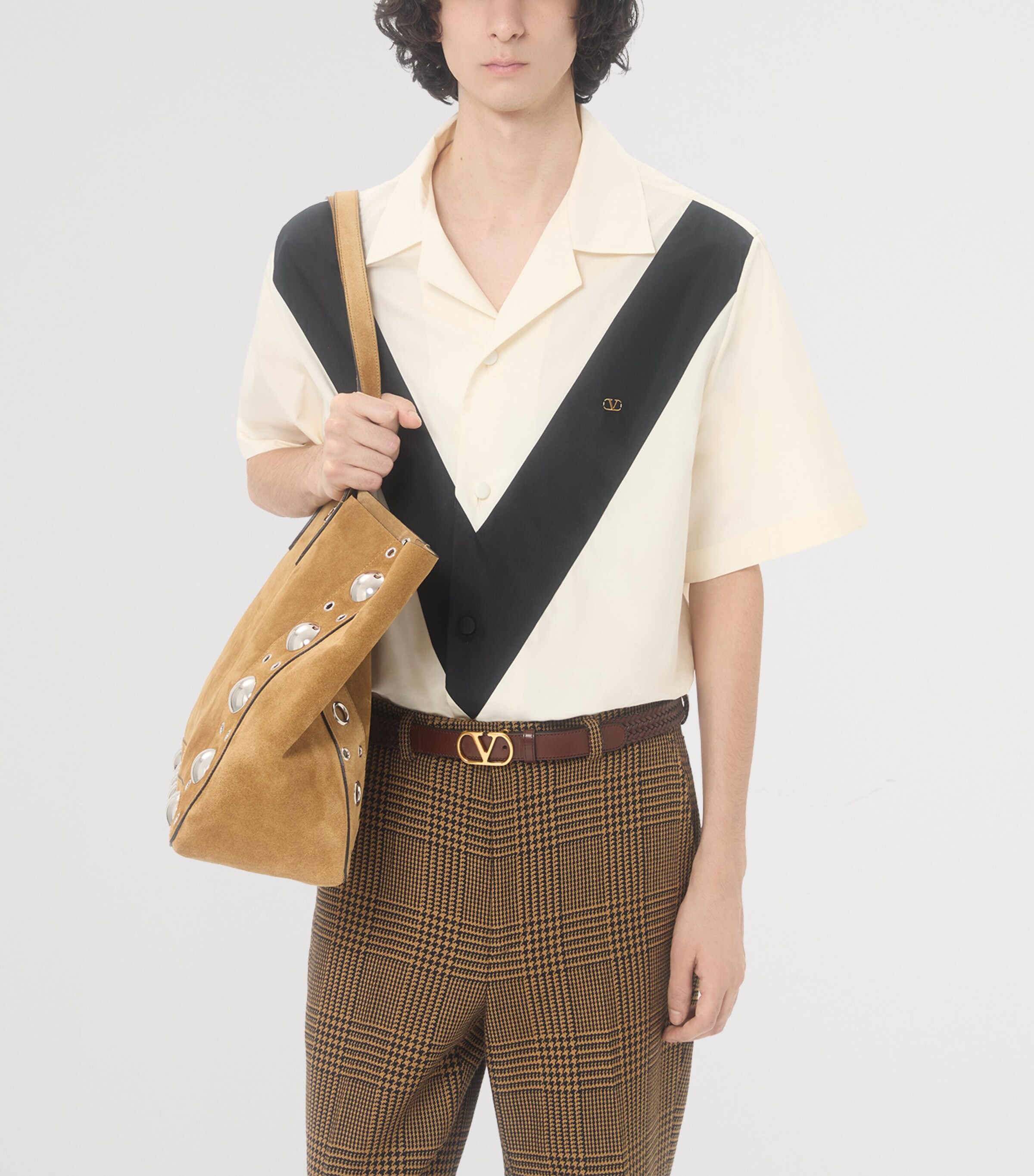 Cotton VLogo Shirt 0AN Image 6