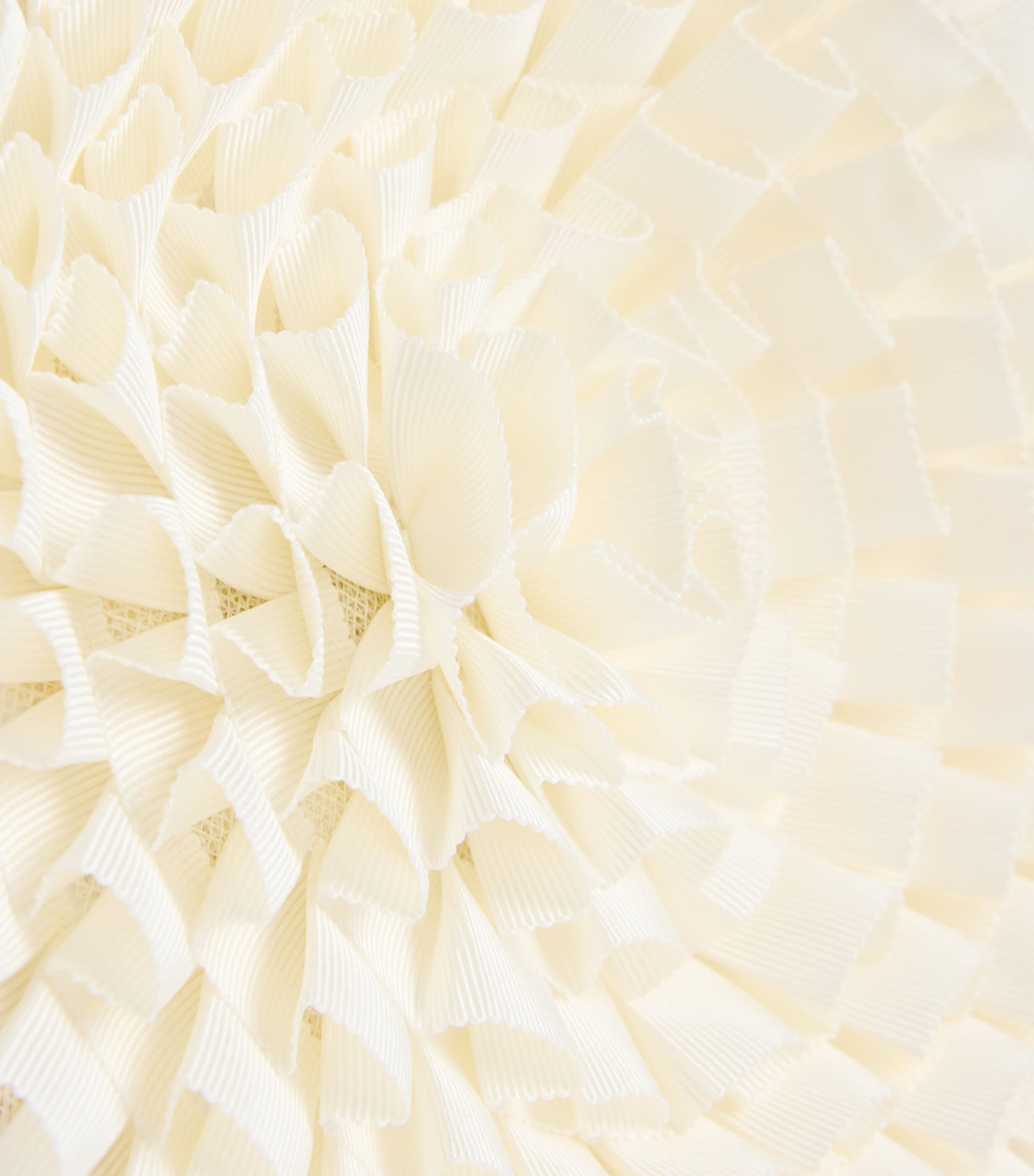 Disc Ribbon Fascinator IVORY Image 5