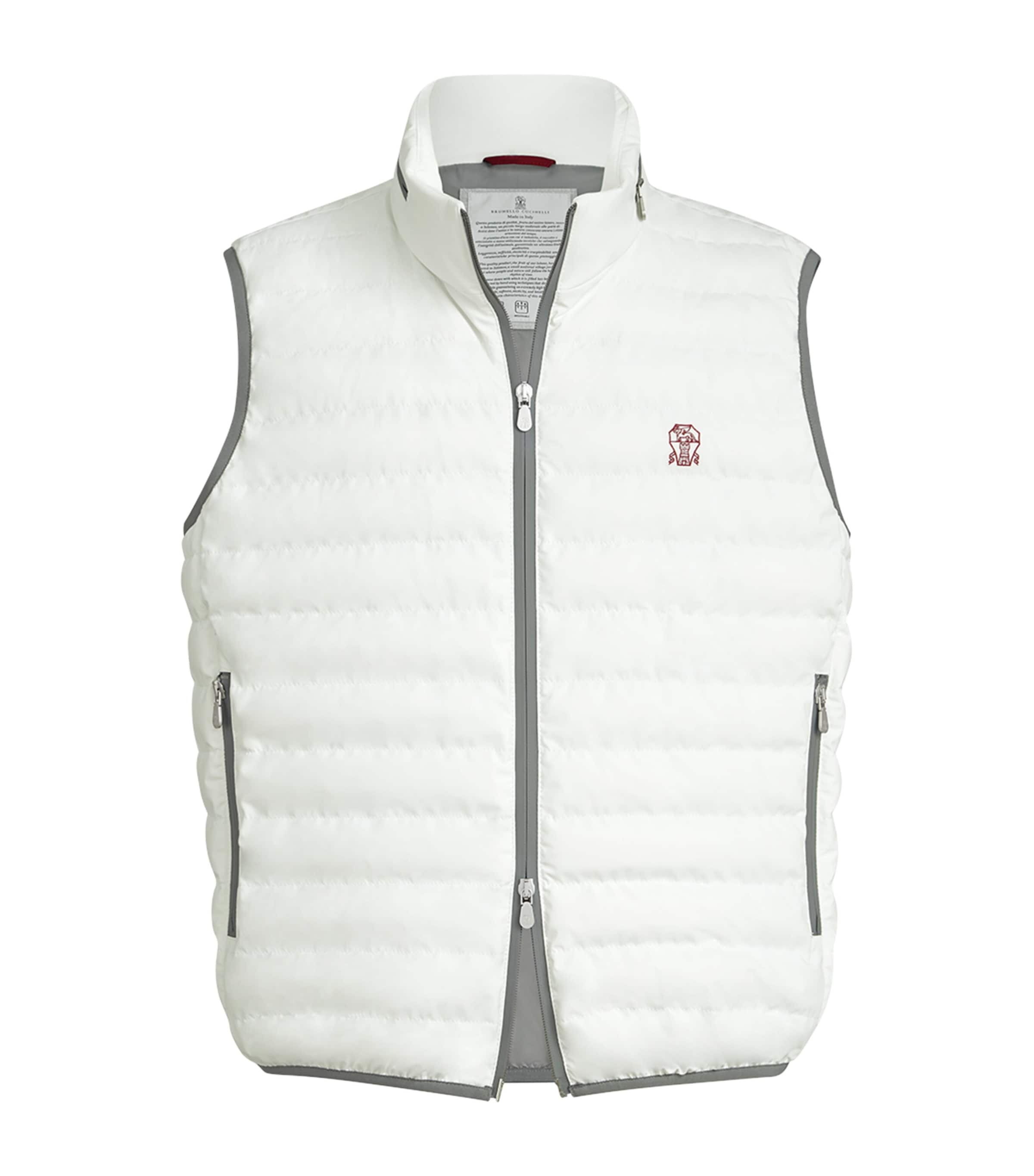 Padded Logo Gilet C1085 Image 1