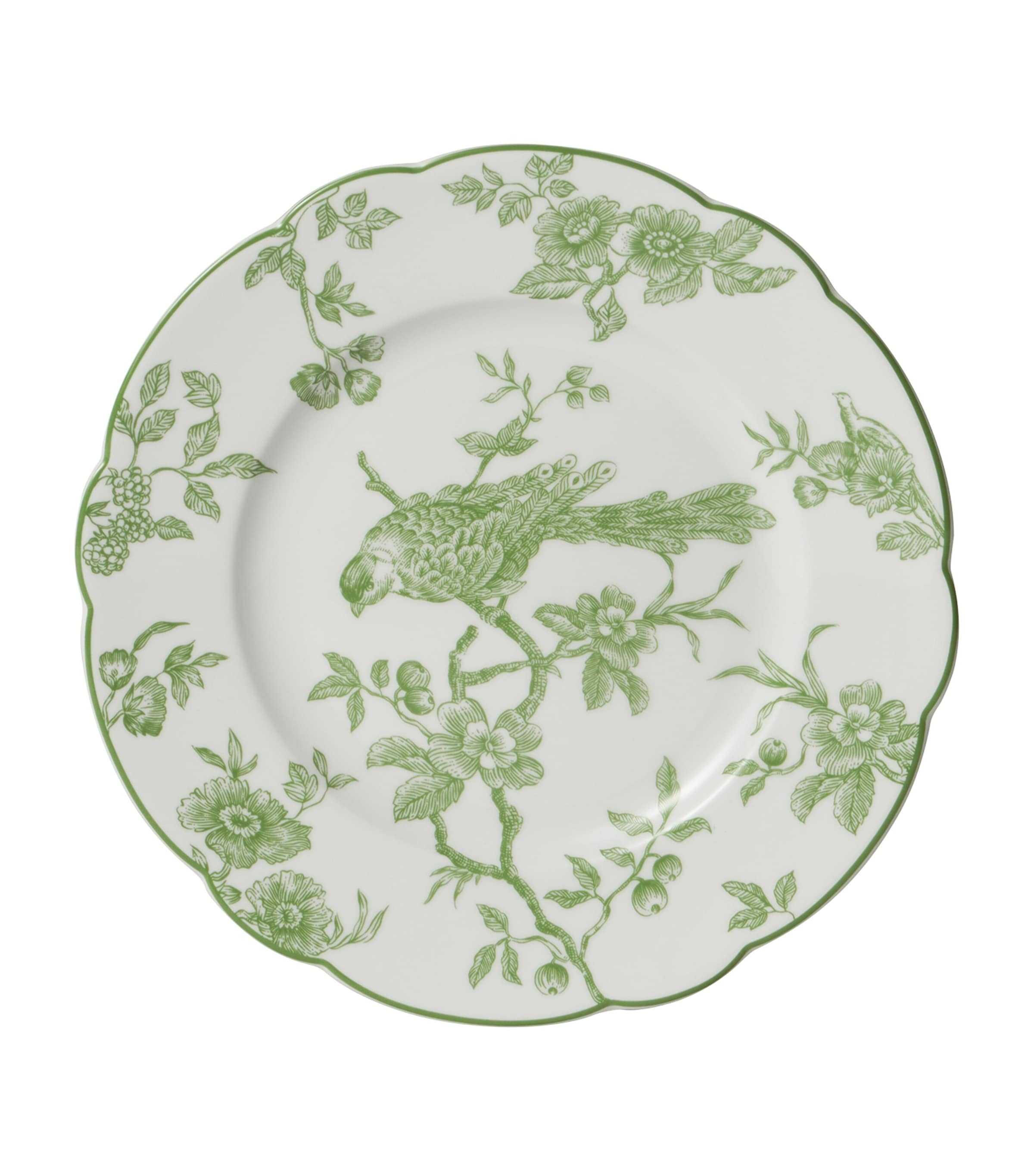 Bernardaud Porcelain Albertine Salad Plate (21cm) In Green
