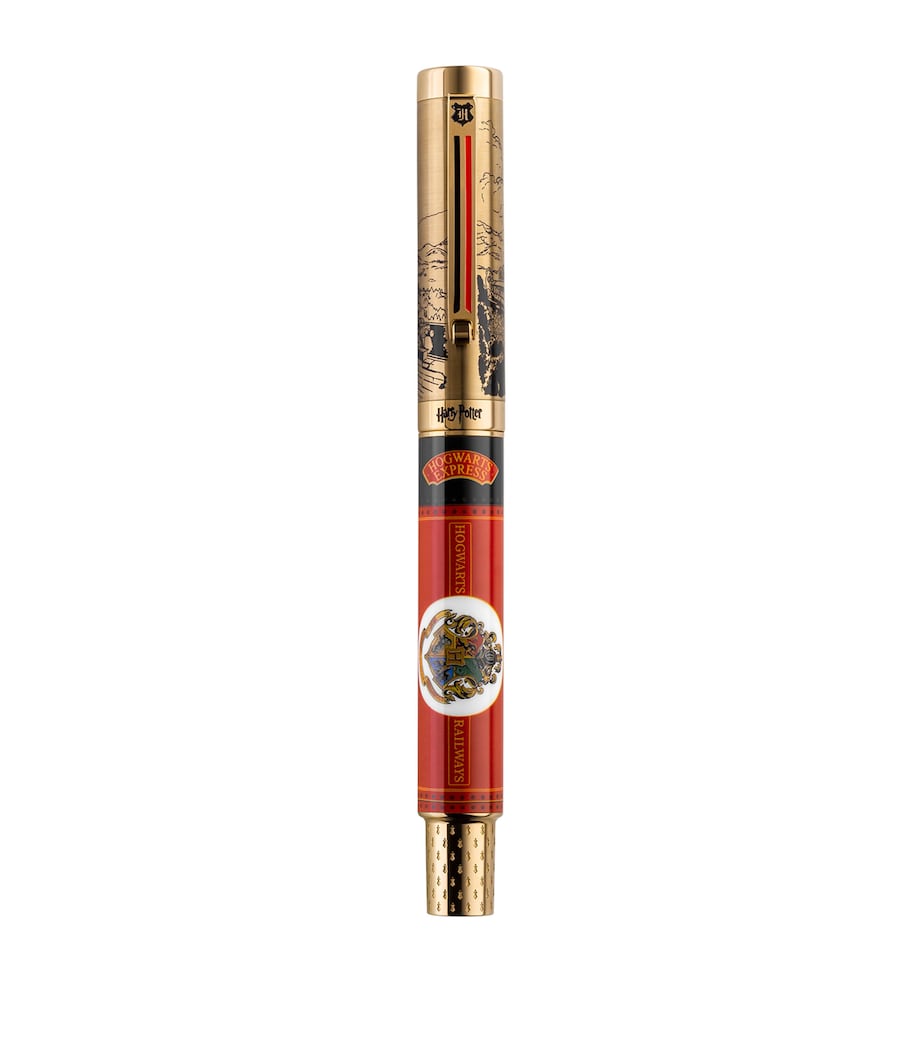 Harry Potter Platform 9¾ Rollerball Pen GOLD/RED Image 2