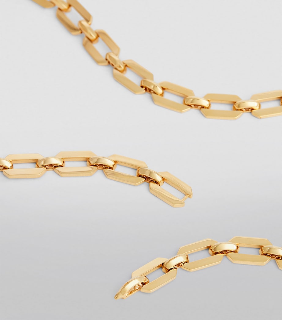 Yellow Gold Geo Necklace YELLOW GOLD Image 5