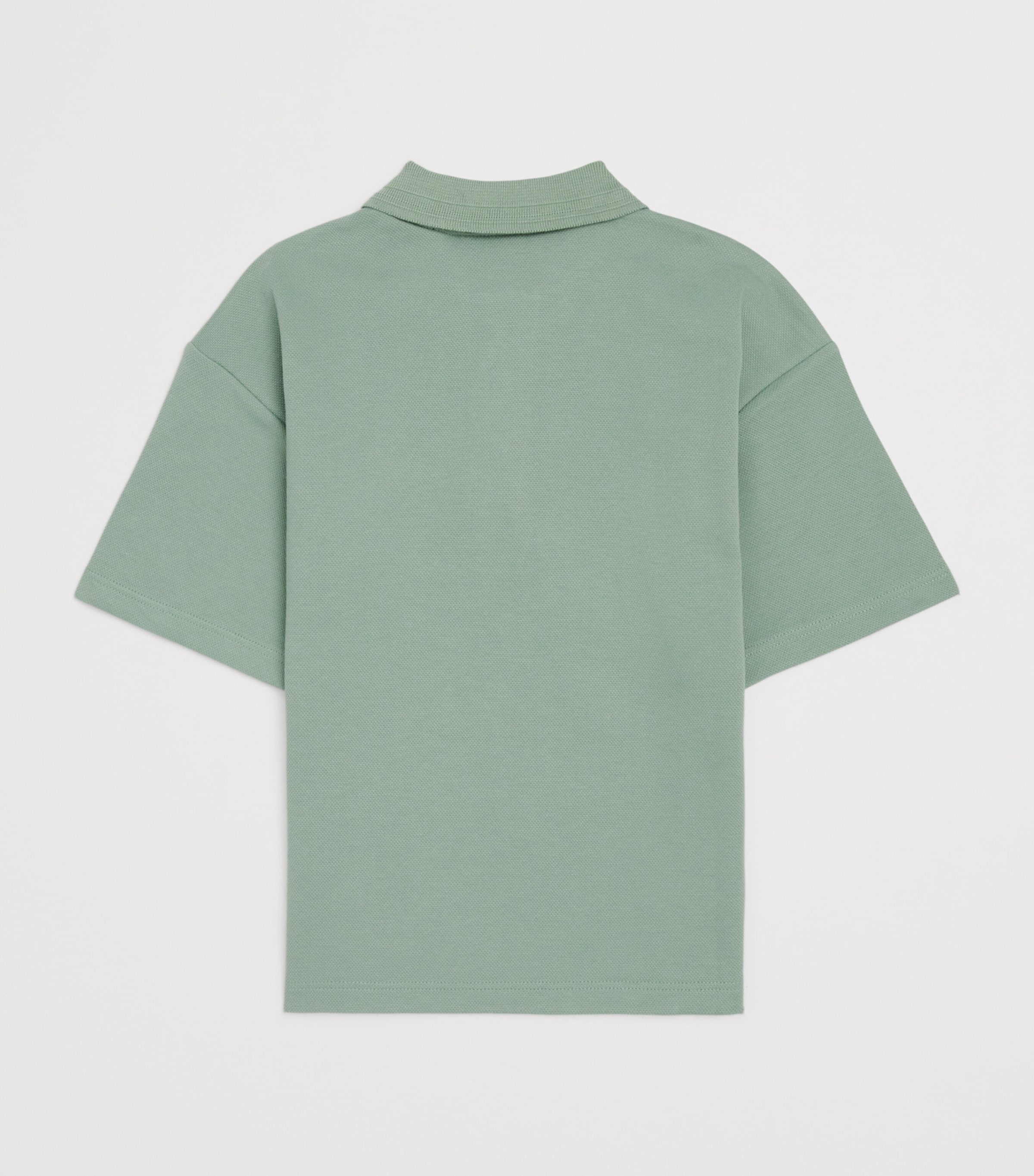 Cotton Logo Polo Shirt (4-16 Years) 64UGREEN BAY Image 2
