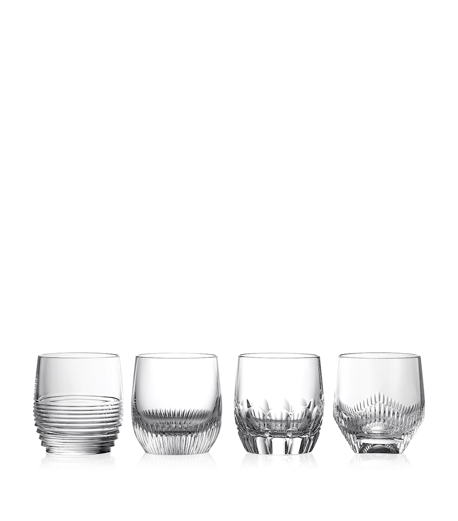 Set of 4 Mixology Tumblers (255ml) CLEAR Image 1