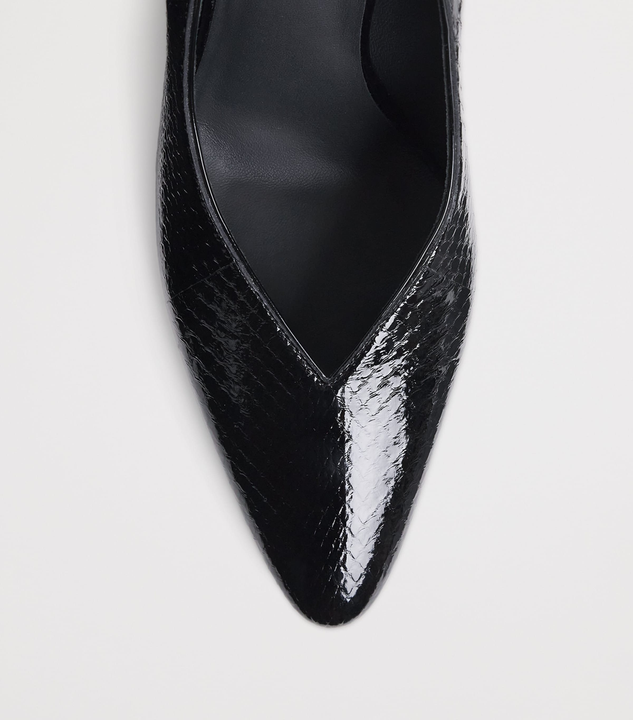 Alaïa Snakeskin Cone Pumps 90 Noir Image 5