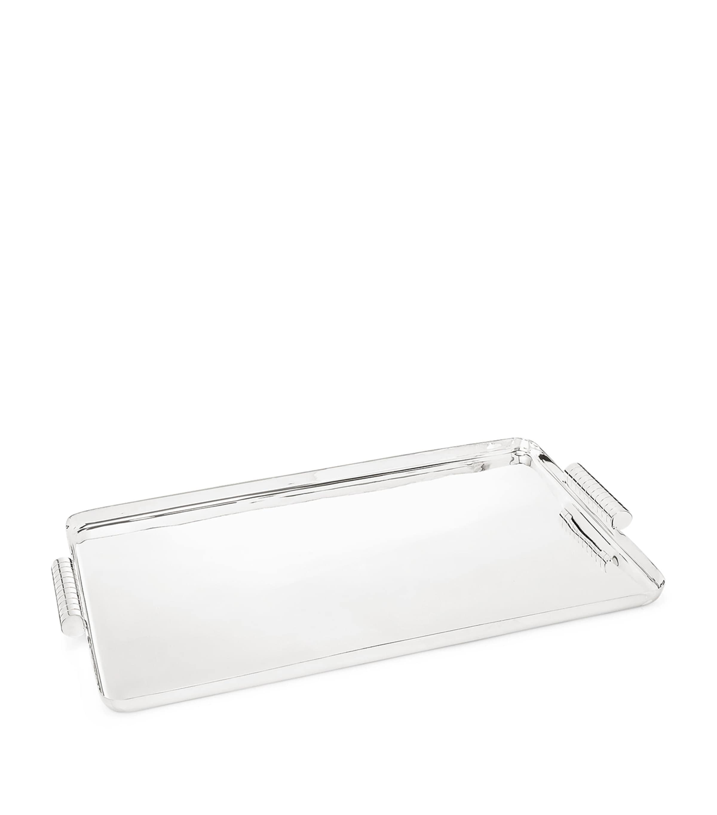 Shop Ralph Lauren Silver-plated Montgomery Tray