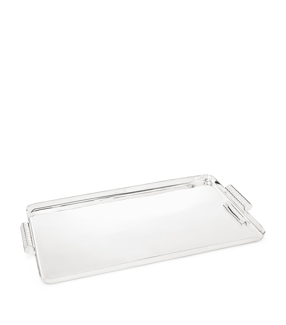 Silver-Plated Montgomery Tray (61.5cm x 35.5cm) SILVER Image 1