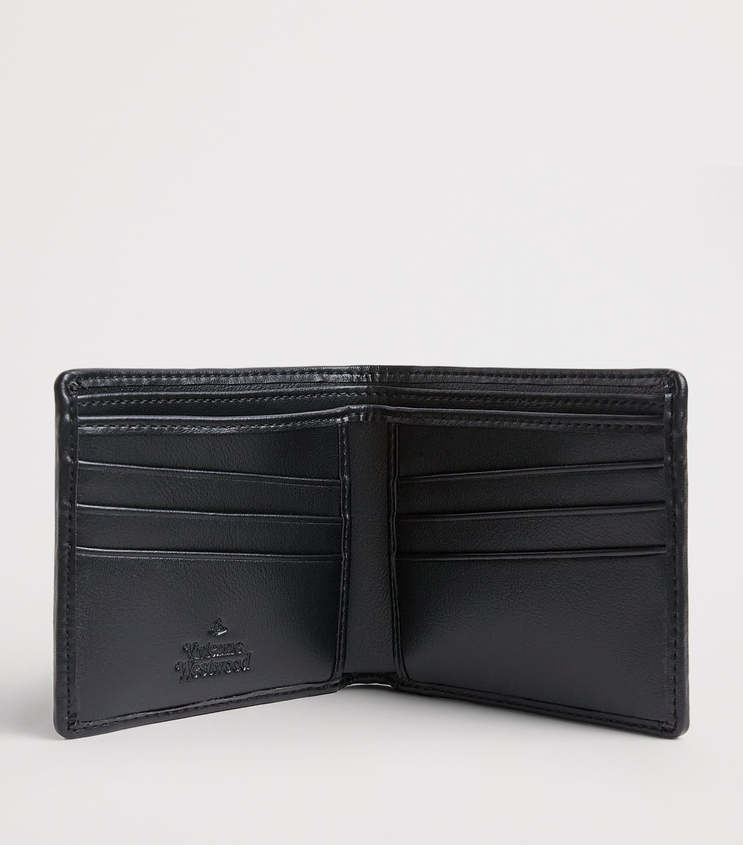 Vivienne Westwood Orb Billfold Wallet Dark Blue Image 2