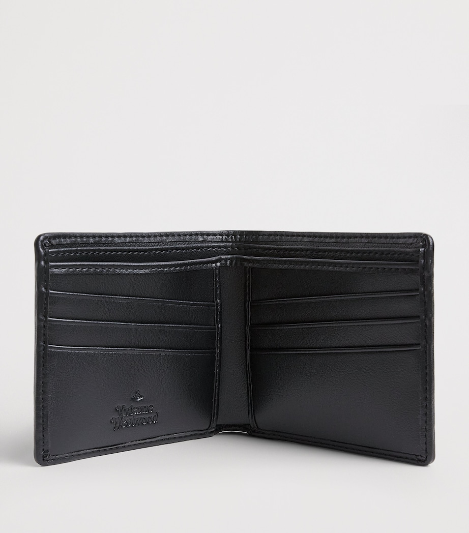 Vivienne Westwood Orb Billfold Wallet Dark Blue Image 2