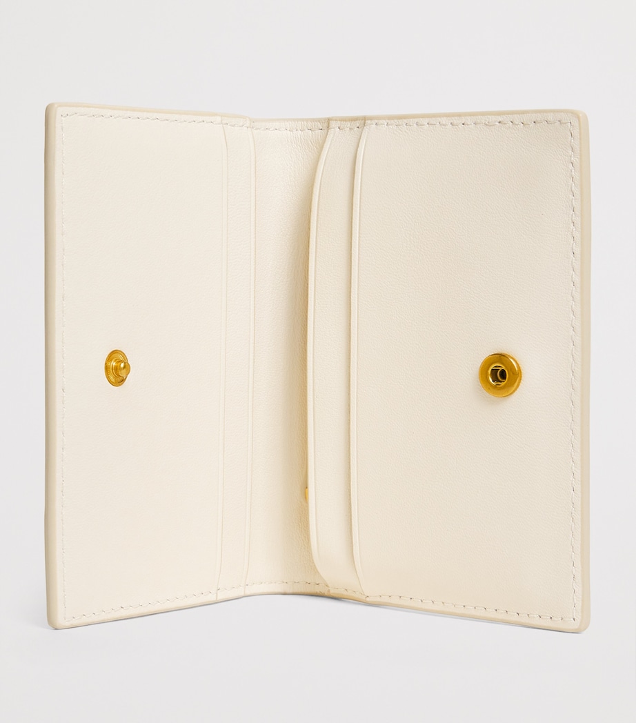 Leather Polo Bear Wallet IVORY Image 2