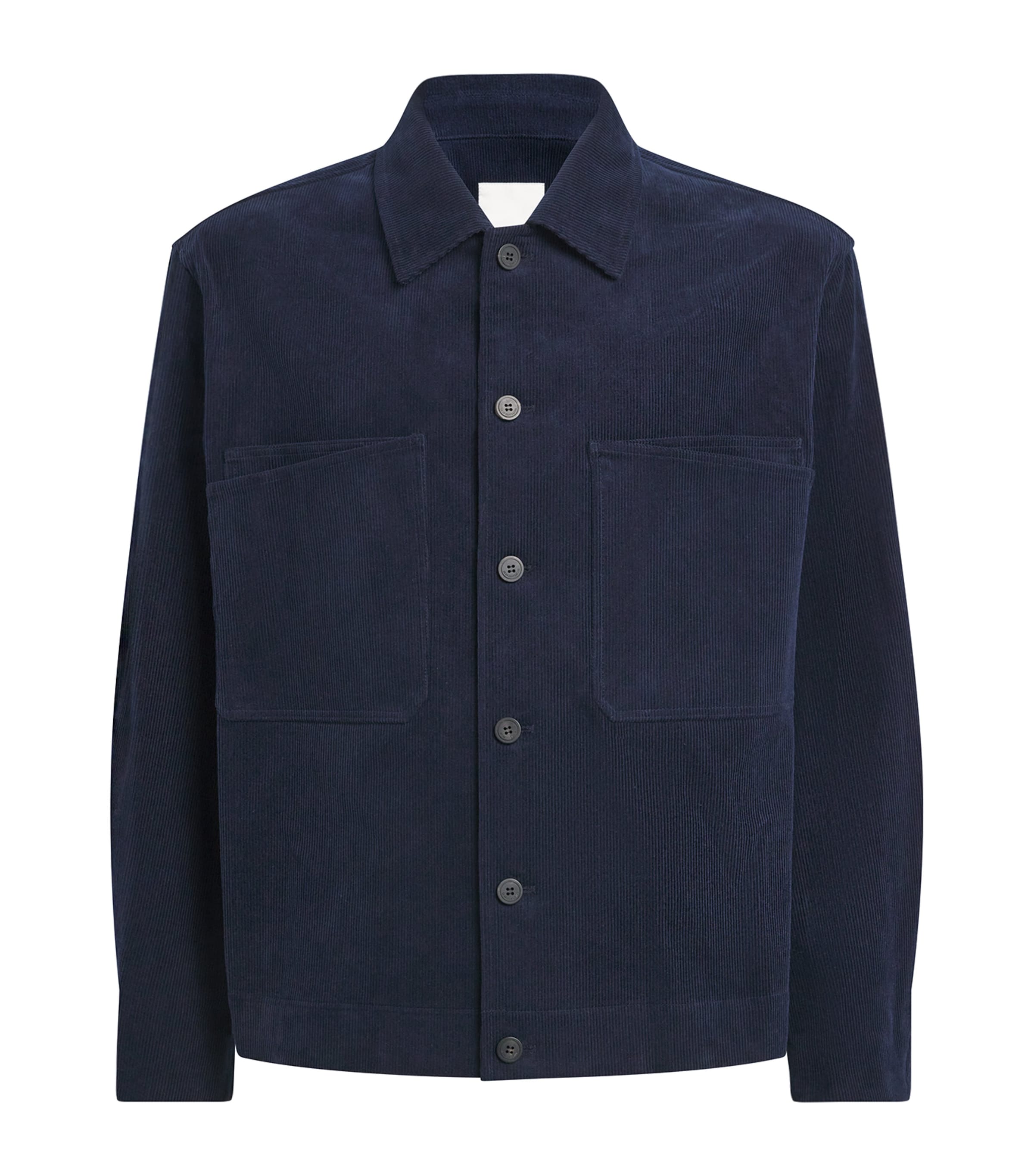 Le 17 Septembre Cotton Corduroy Shirt In Blue