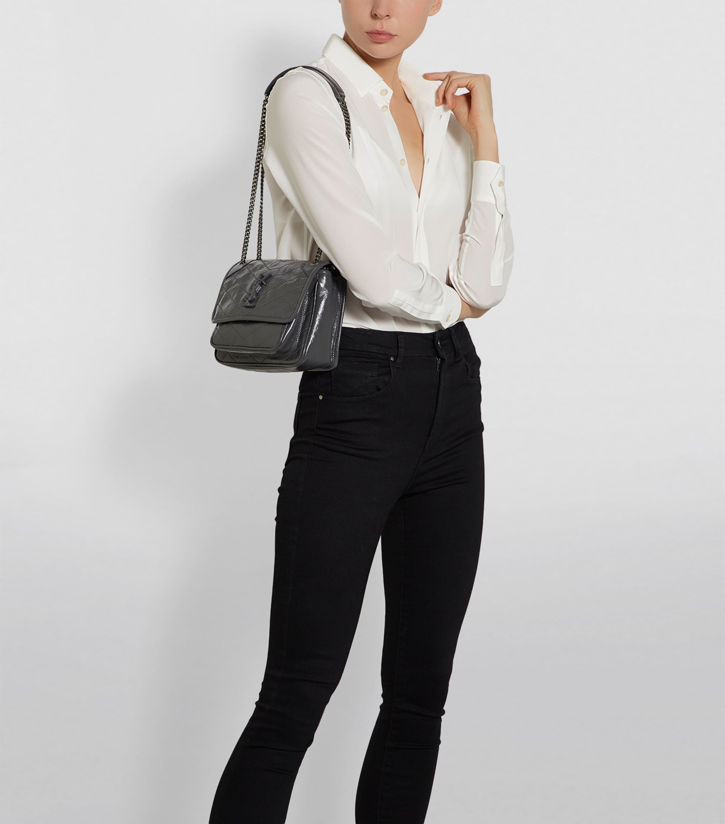 Saint Laurent Baby Niki Shoulder Bag Image 8