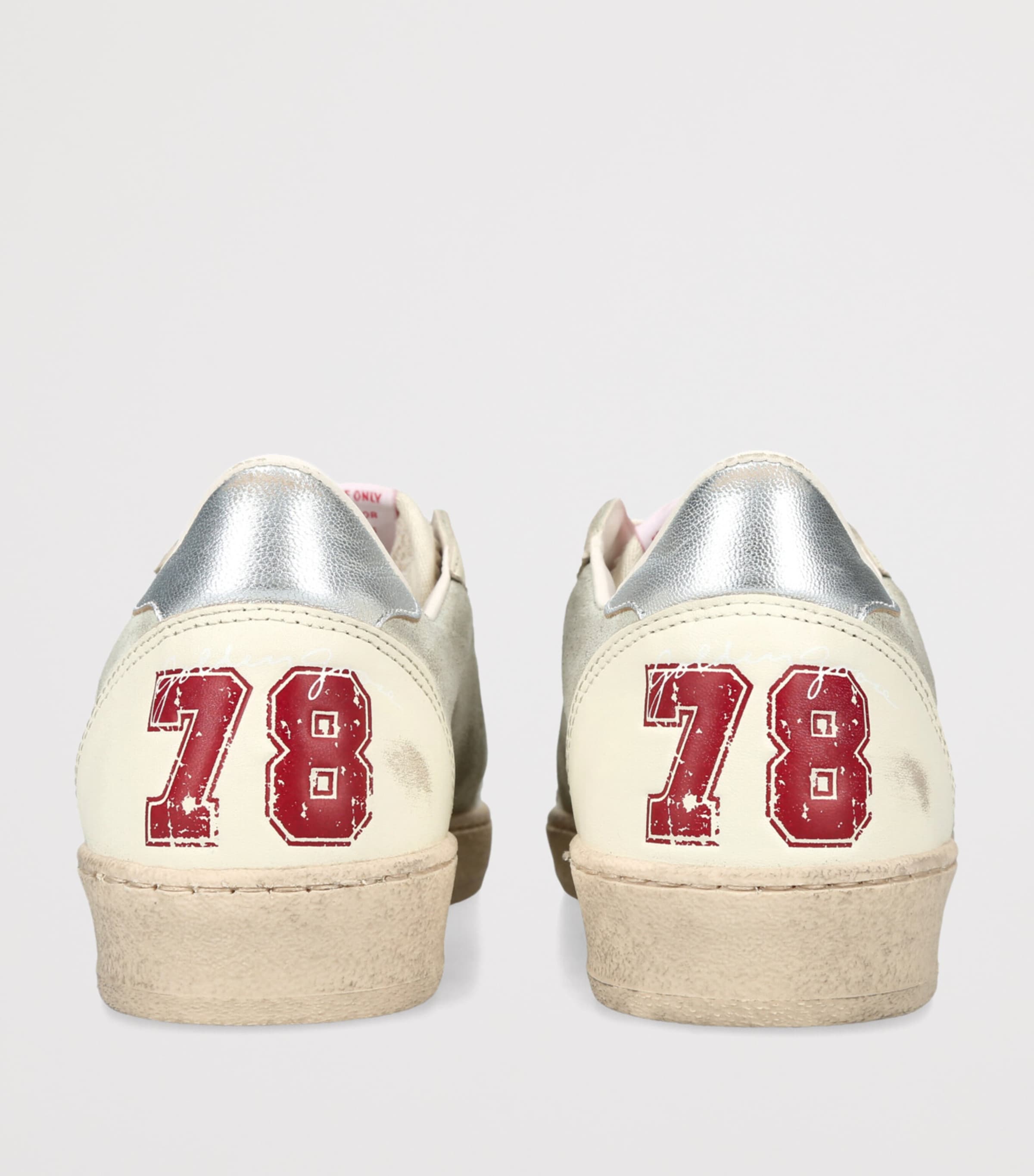 Golden Goose Suede Ball Star Sneakers White/comb Image 2