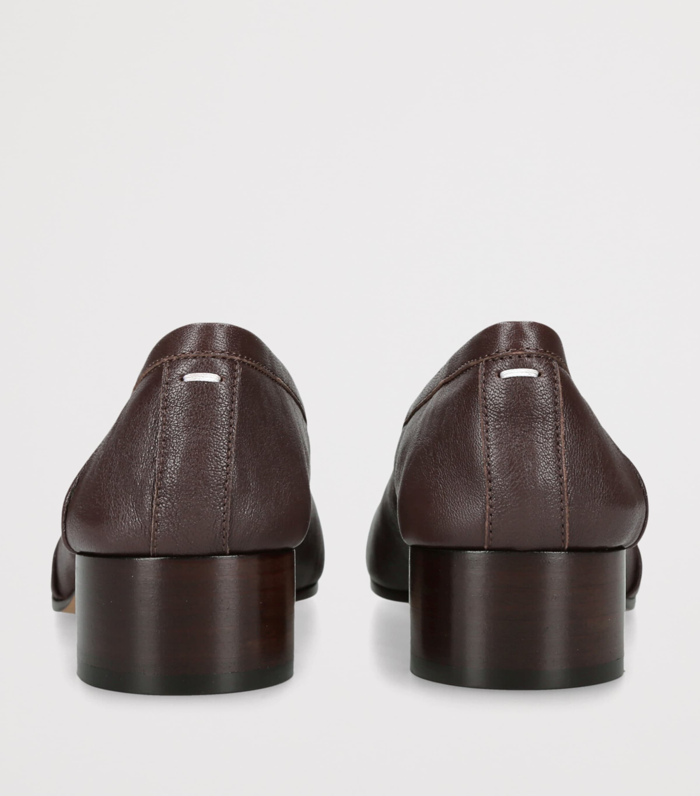 Maison Margiela Womens Leather Tabi Ballerina Pumps 30 Other Image 2