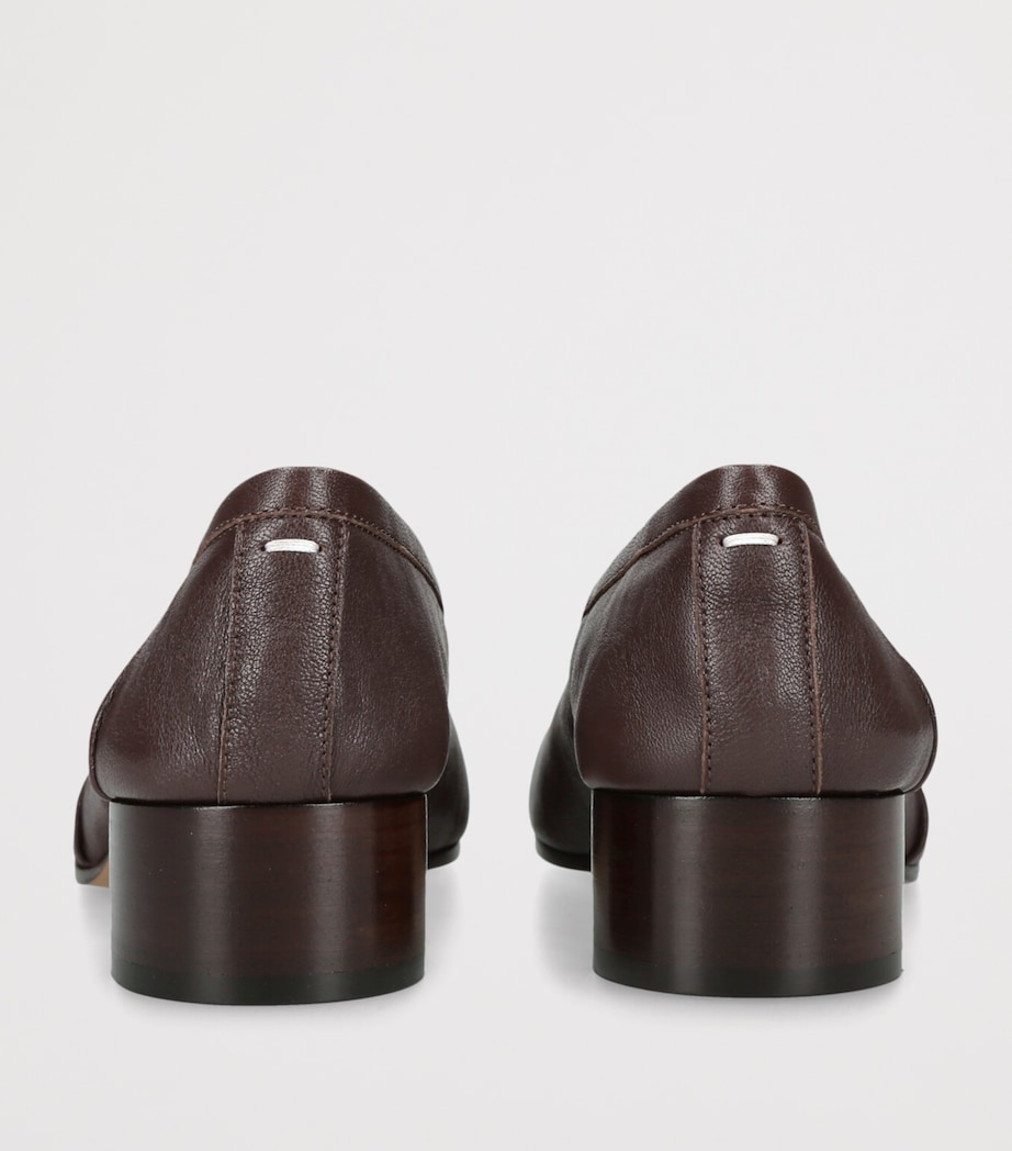 Maison Margiela Womens Leather Tabi Ballerina Pumps 30 Other Image 2