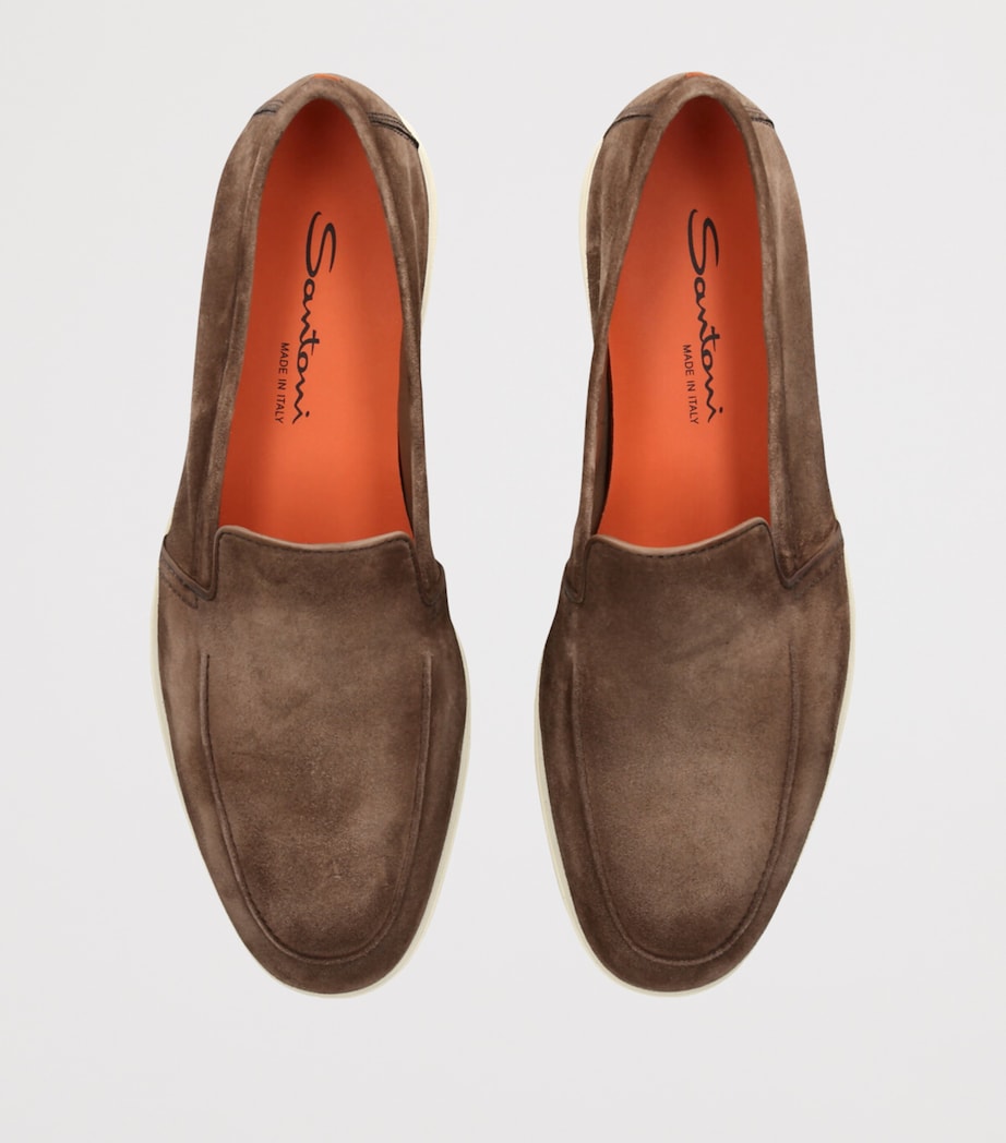 Suede Malibu Loafers BROWN Image 4