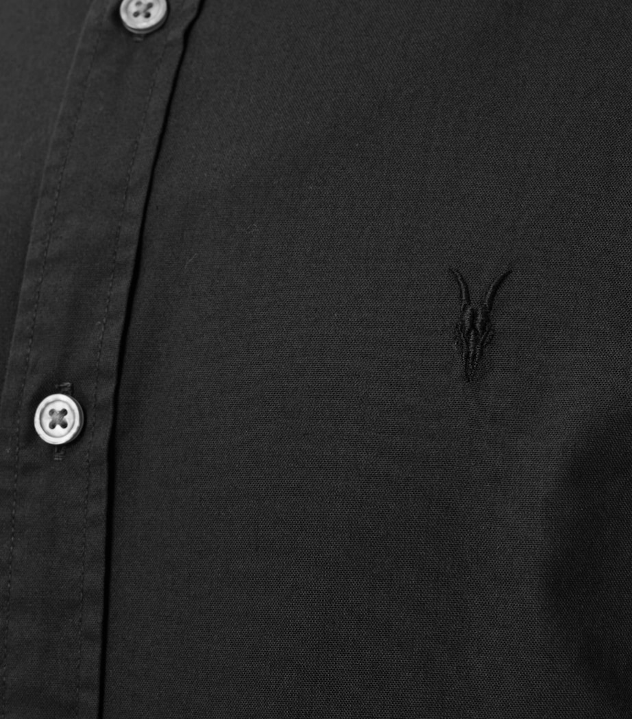 Stretch-Cotton Hawthorne Shirt BLACK Image 9