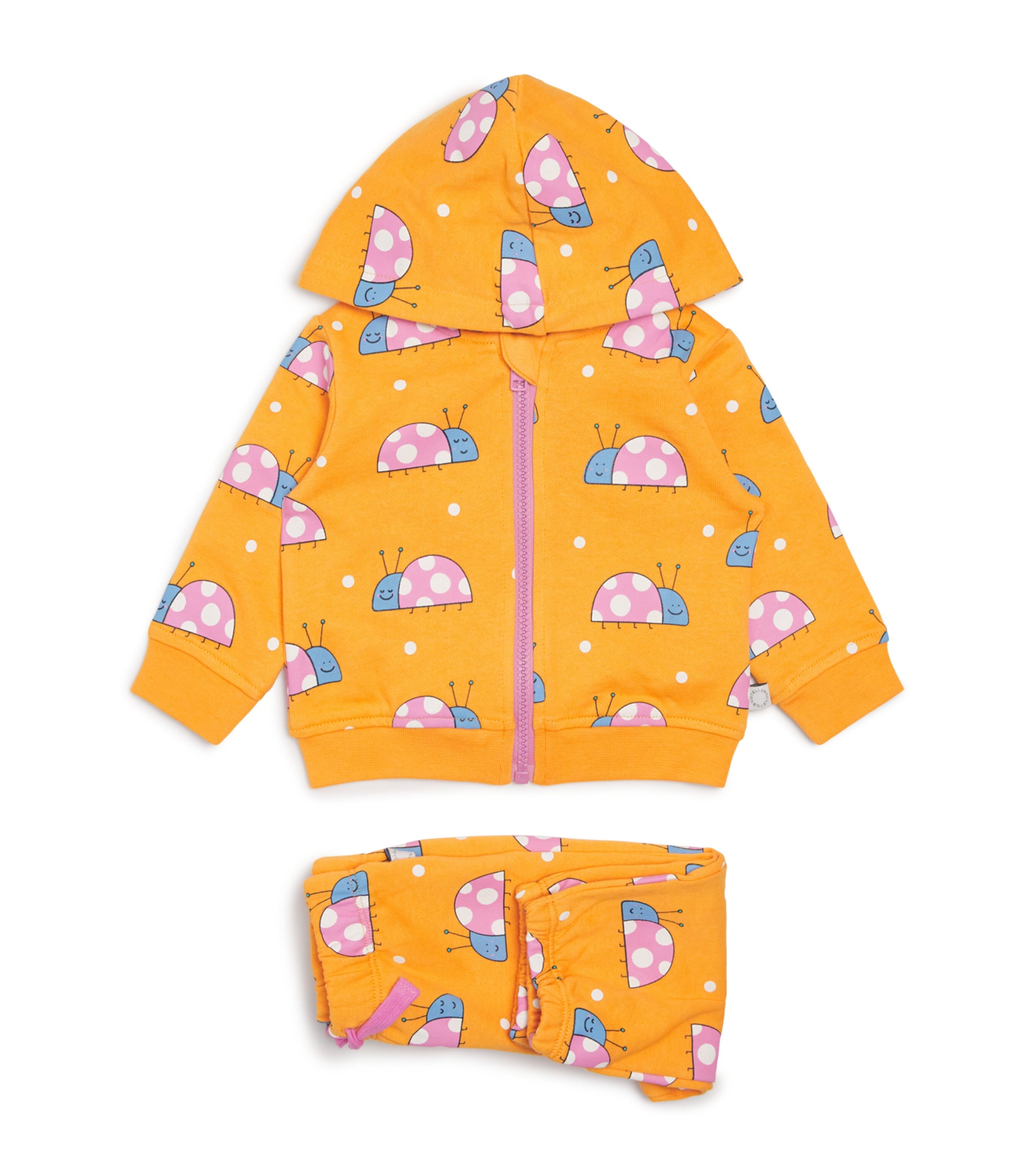 Organic Cotton Ladybird Tracksuit (6-36 Months) 465MCARANCIO/MULTI Image 1