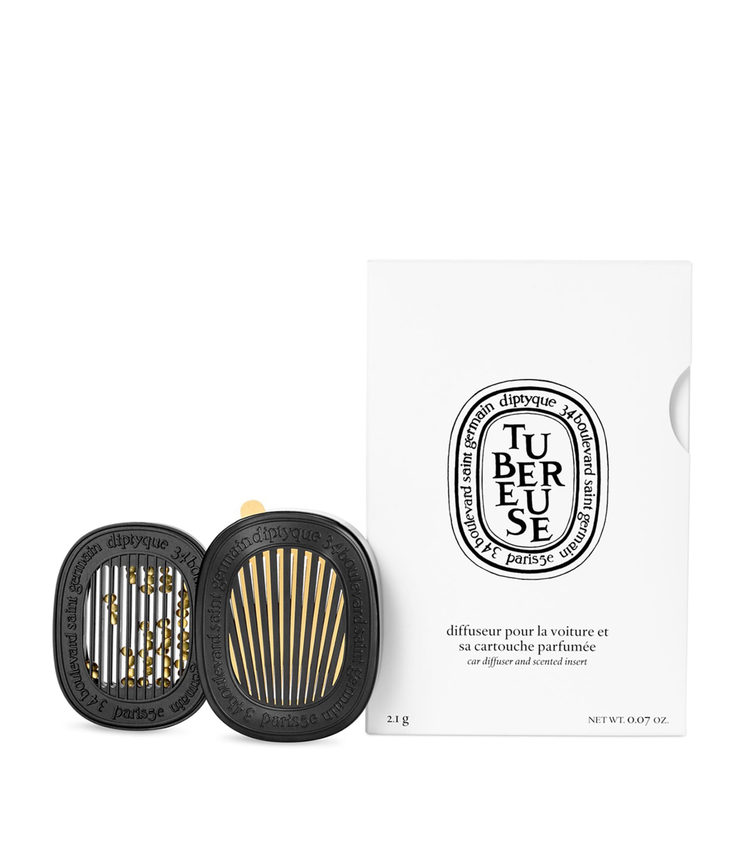 Diptyque Car Diffuser And Figuier Refill