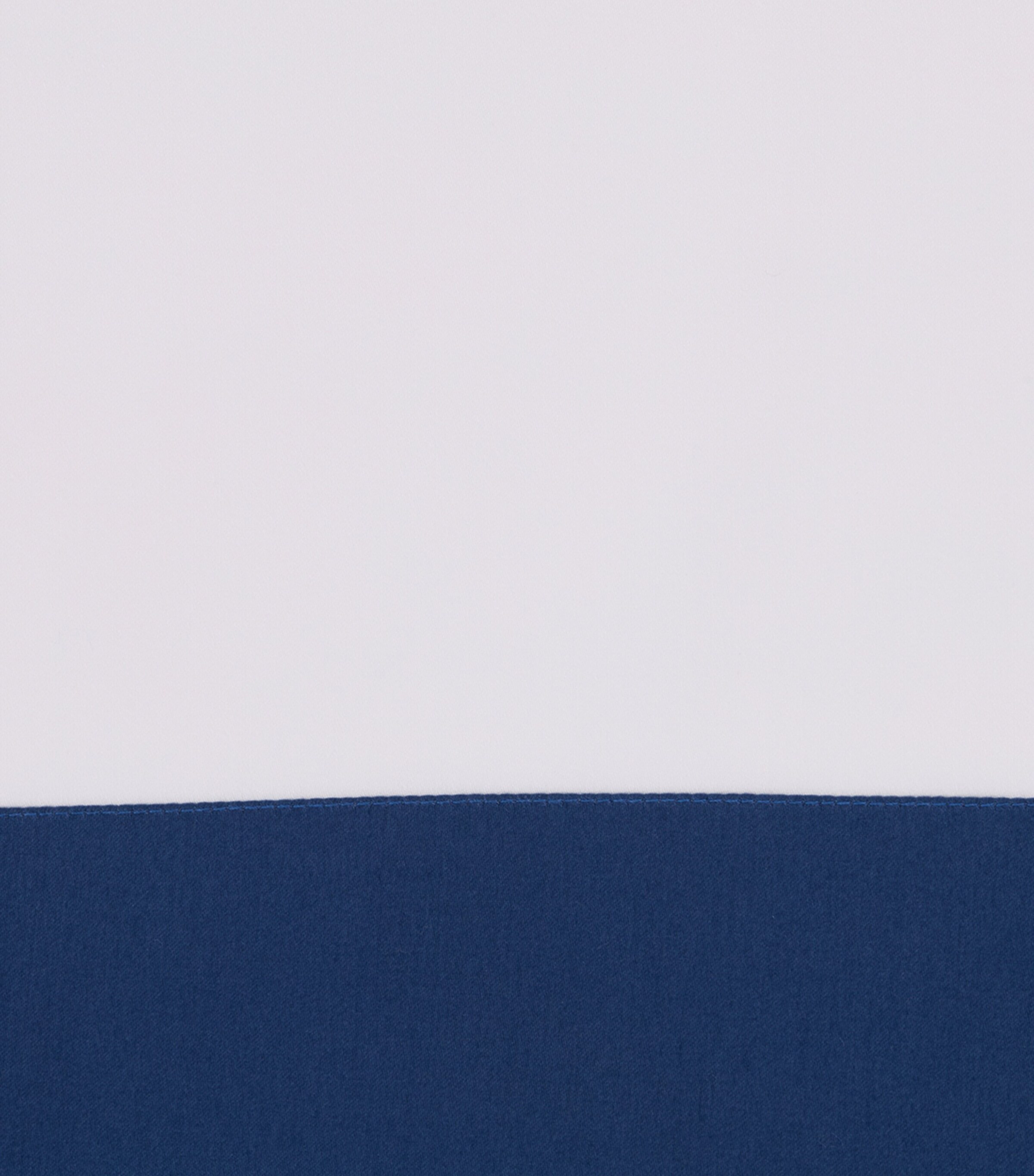 Frette Cotton Bold Square Pillowcase (65cm x 65cm) Milk/indigo B Image 6